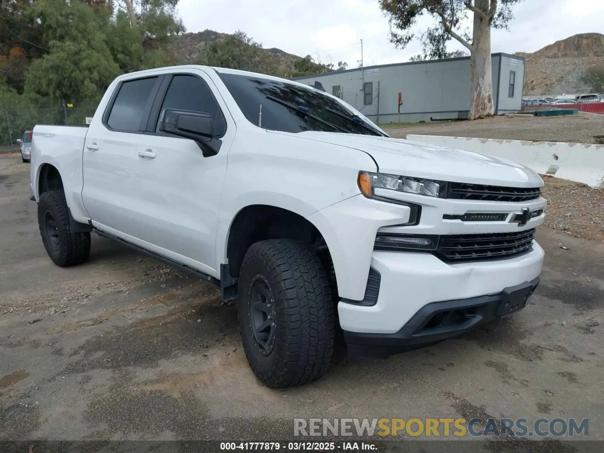 1 Photograph of a damaged car 1GCPWDED2KZ133597 CHEVROLET SILVERADO 1500 2019