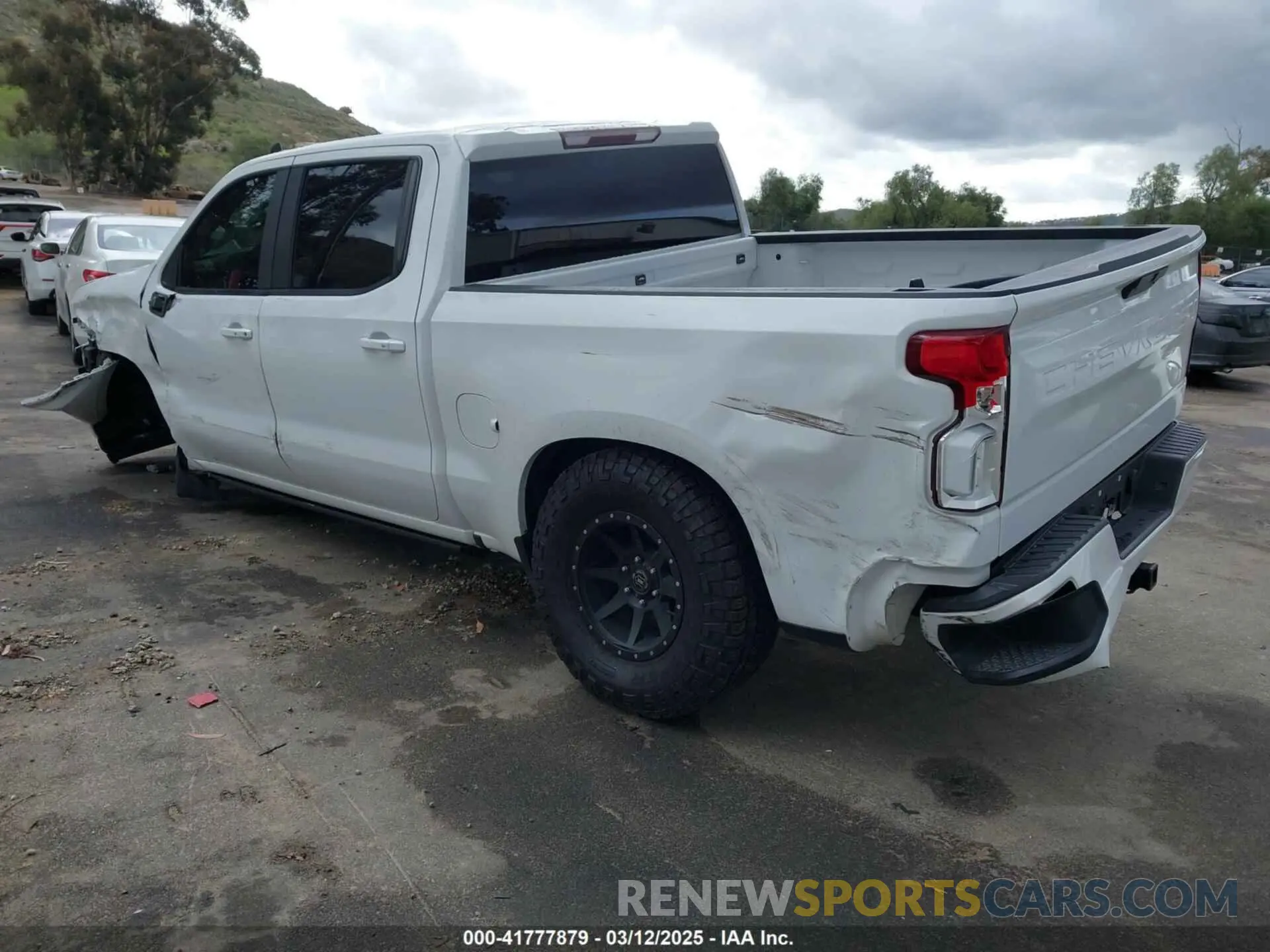 3 Photograph of a damaged car 1GCPWDED2KZ133597 CHEVROLET SILVERADO 1500 2019
