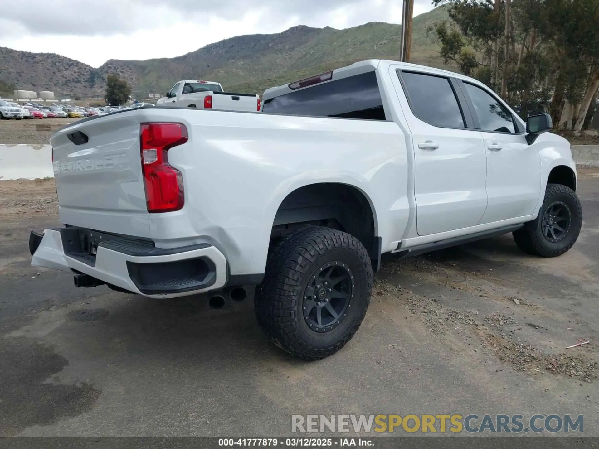 4 Photograph of a damaged car 1GCPWDED2KZ133597 CHEVROLET SILVERADO 1500 2019