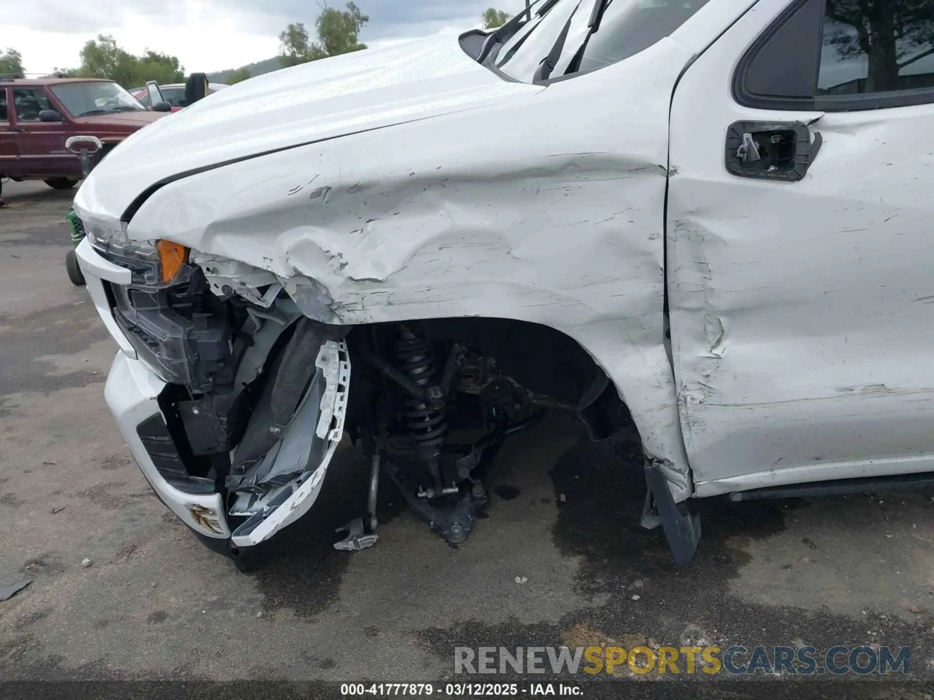 6 Photograph of a damaged car 1GCPWDED2KZ133597 CHEVROLET SILVERADO 1500 2019