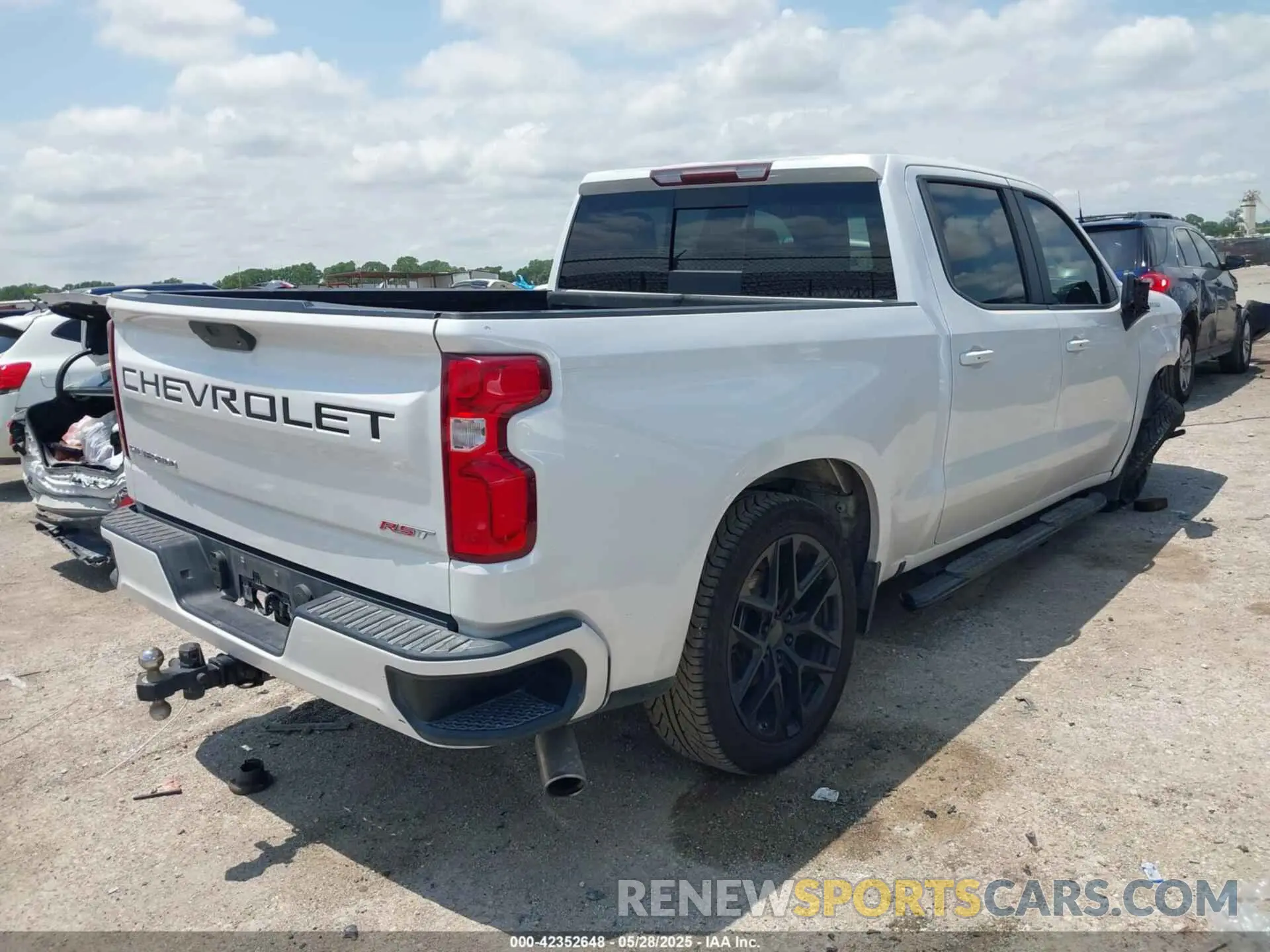 4 Photograph of a damaged car 1GCPWDED9KZ123746 CHEVROLET SILVERADO 1500 2019