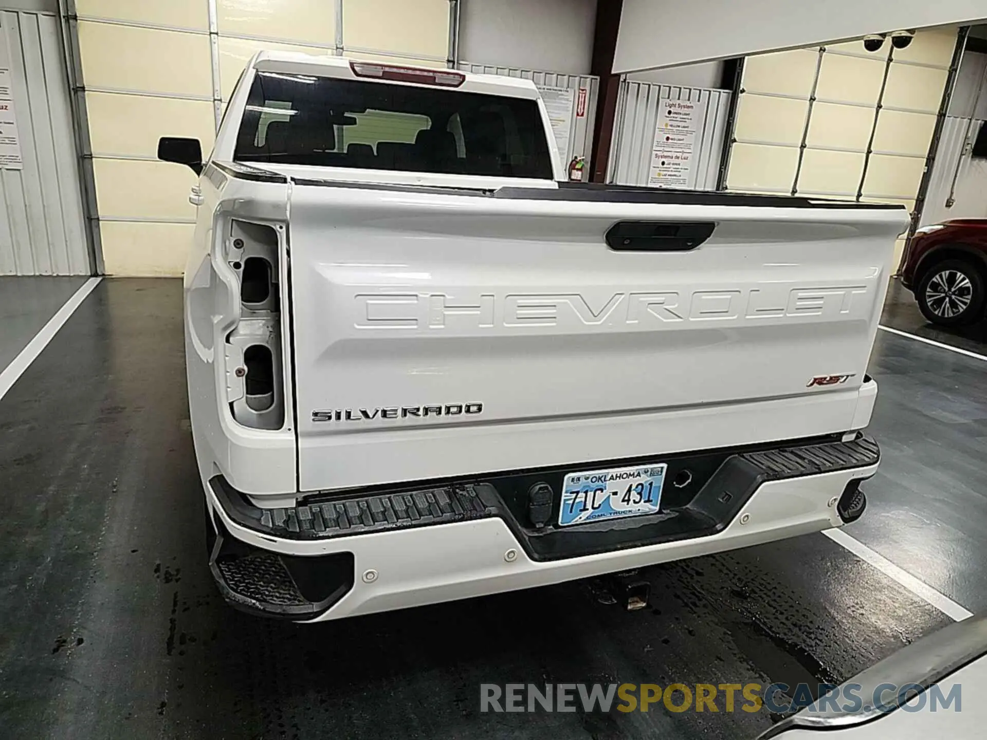 21 Photograph of a damaged car 1GCPWDED9KZ291032 CHEVROLET SILVERADO 1500 2019