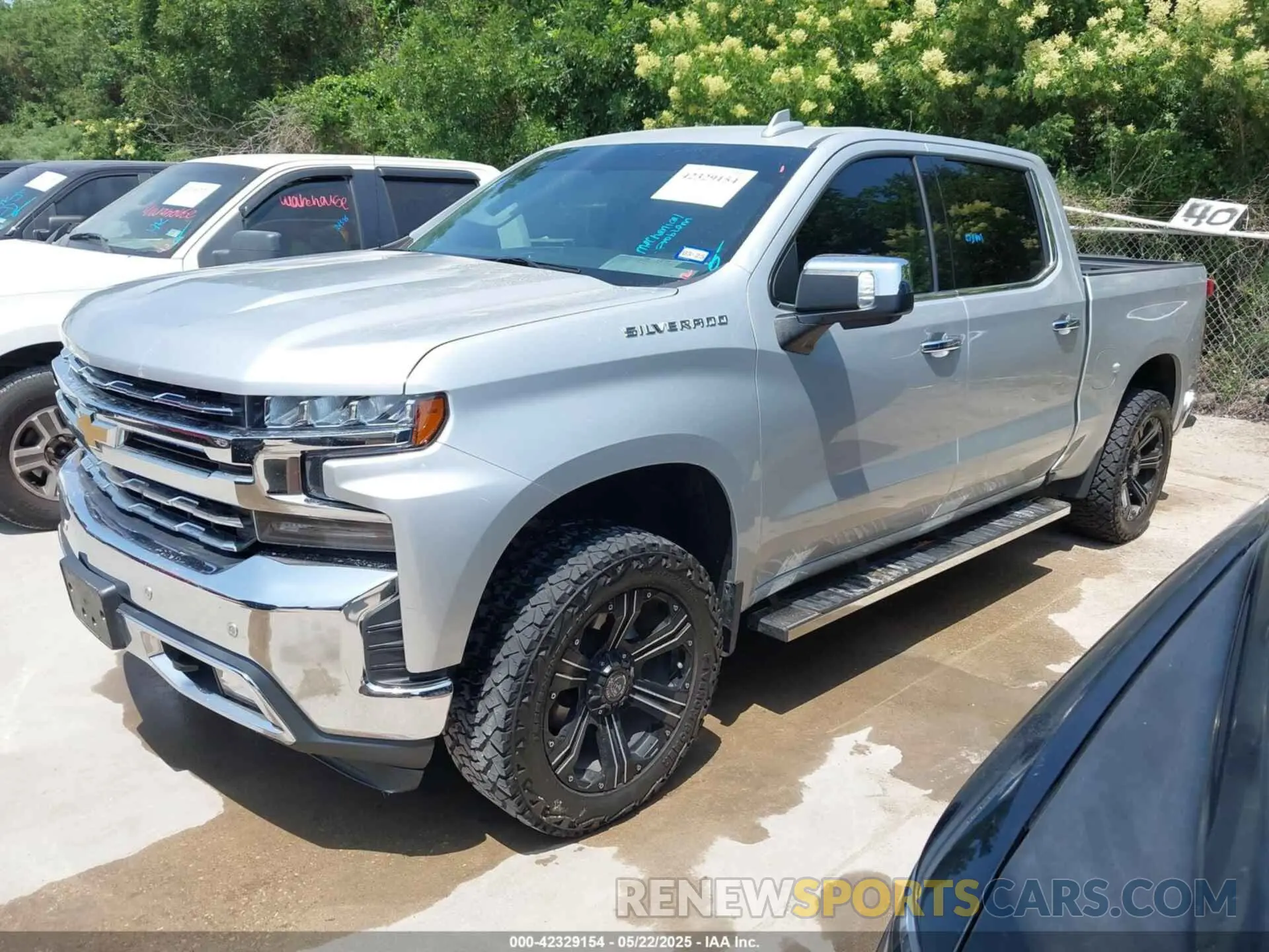 2 Photograph of a damaged car 1GCPWEED0KZ427781 CHEVROLET SILVERADO 1500 2019