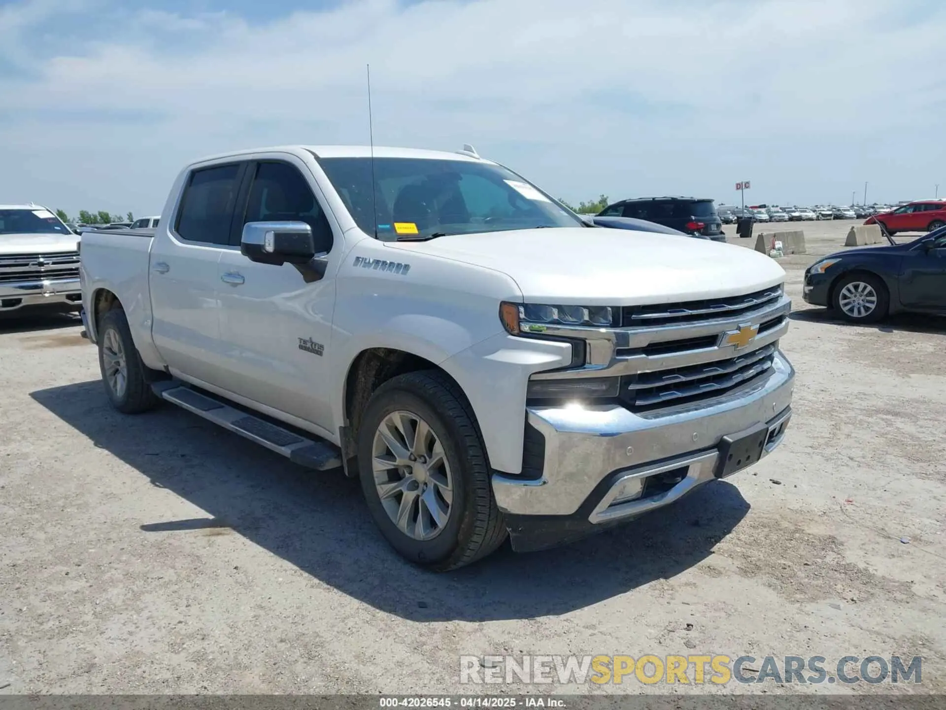 1 Photograph of a damaged car 1GCPWEED5KZ206063 CHEVROLET SILVERADO 1500 2019