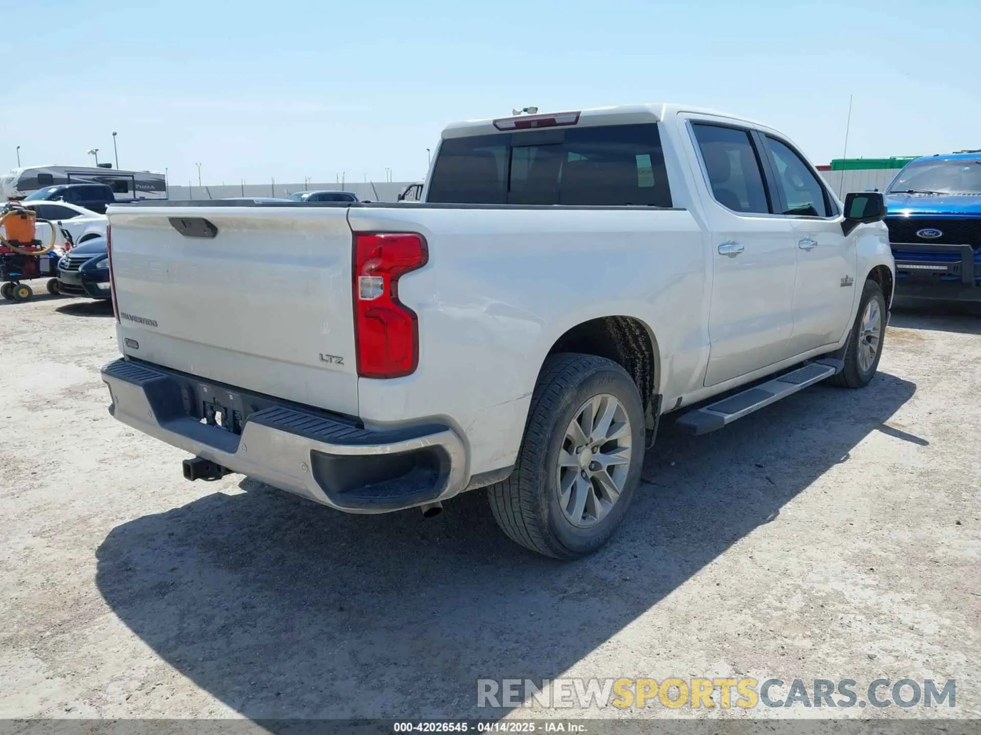 4 Photograph of a damaged car 1GCPWEED5KZ206063 CHEVROLET SILVERADO 1500 2019