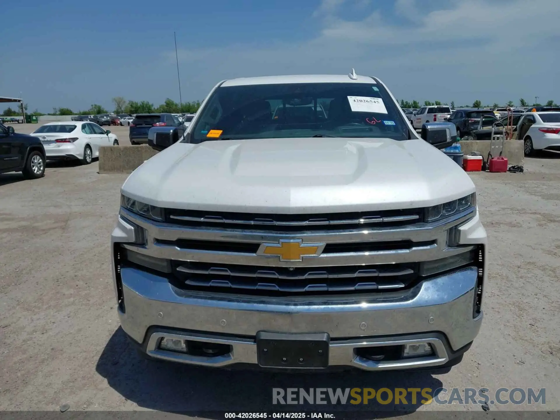 6 Photograph of a damaged car 1GCPWEED5KZ206063 CHEVROLET SILVERADO 1500 2019