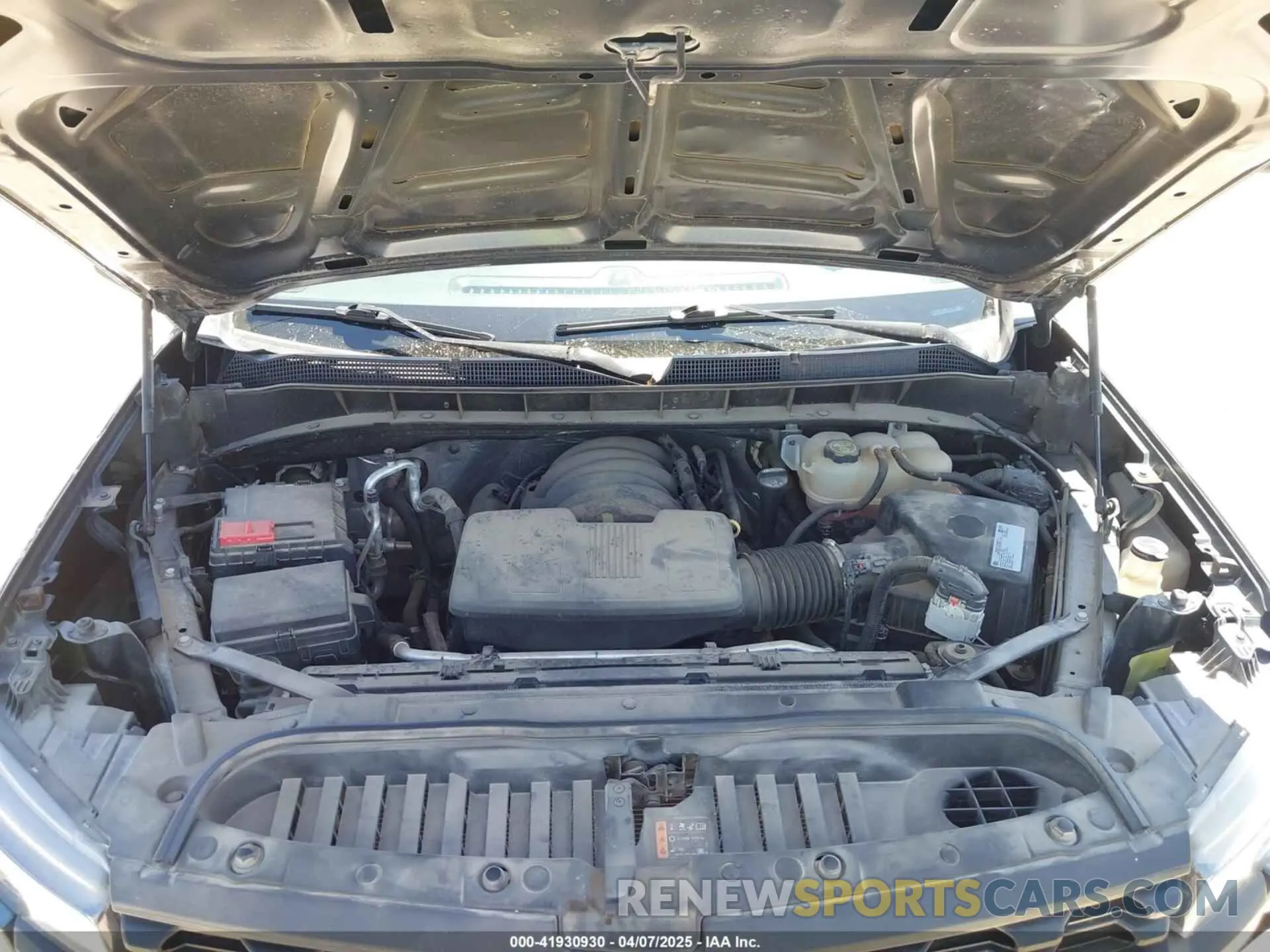 10 Photograph of a damaged car 1GCPYAEH0KZ421243 CHEVROLET SILVERADO 1500 2019