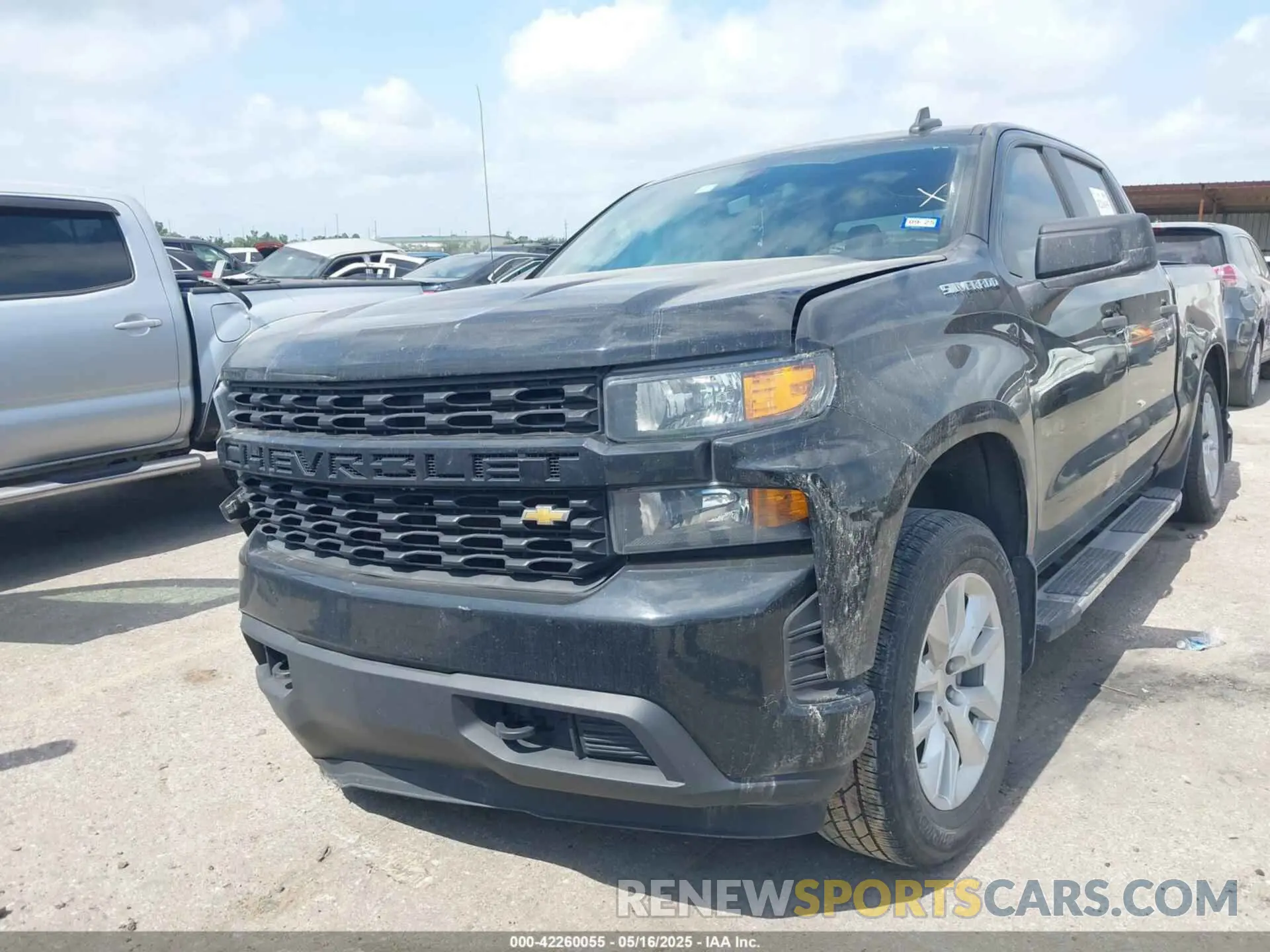 2 Photograph of a damaged car 1GCPYBEH4KZ227191 CHEVROLET SILVERADO 1500 2019