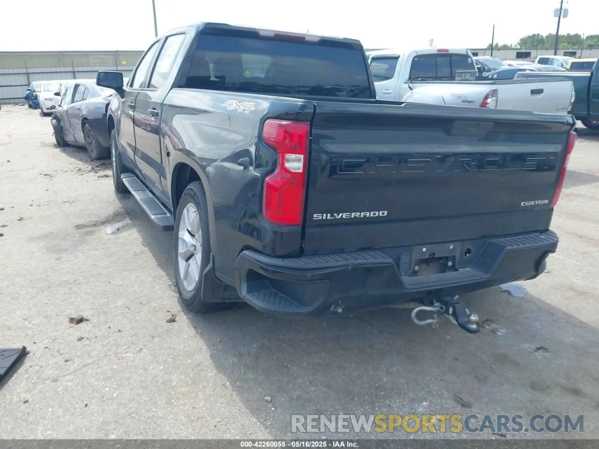 3 Photograph of a damaged car 1GCPYBEH4KZ227191 CHEVROLET SILVERADO 1500 2019