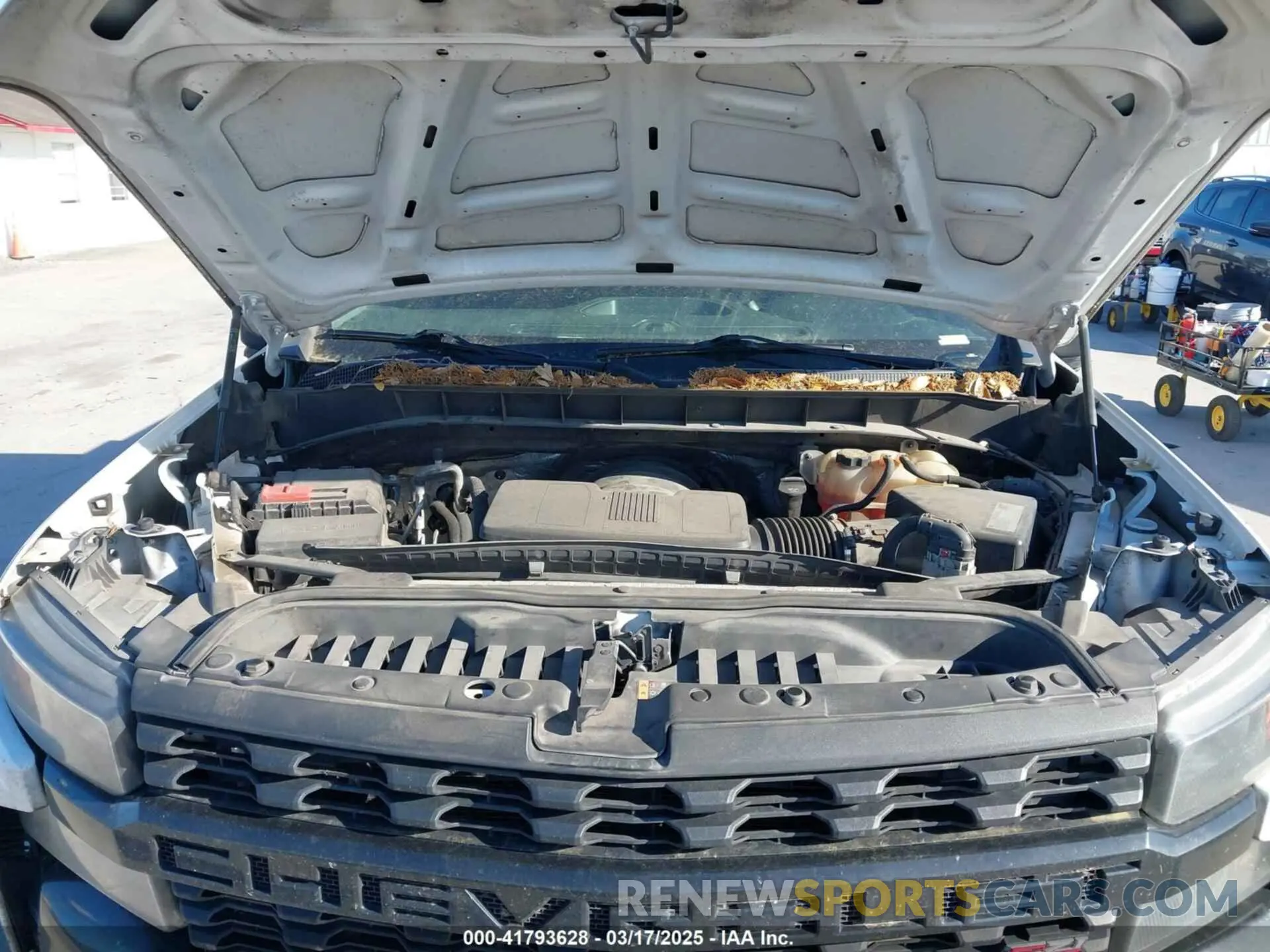 10 Photograph of a damaged car 1GCPYCEF3KZ428391 CHEVROLET SILVERADO 1500 2019