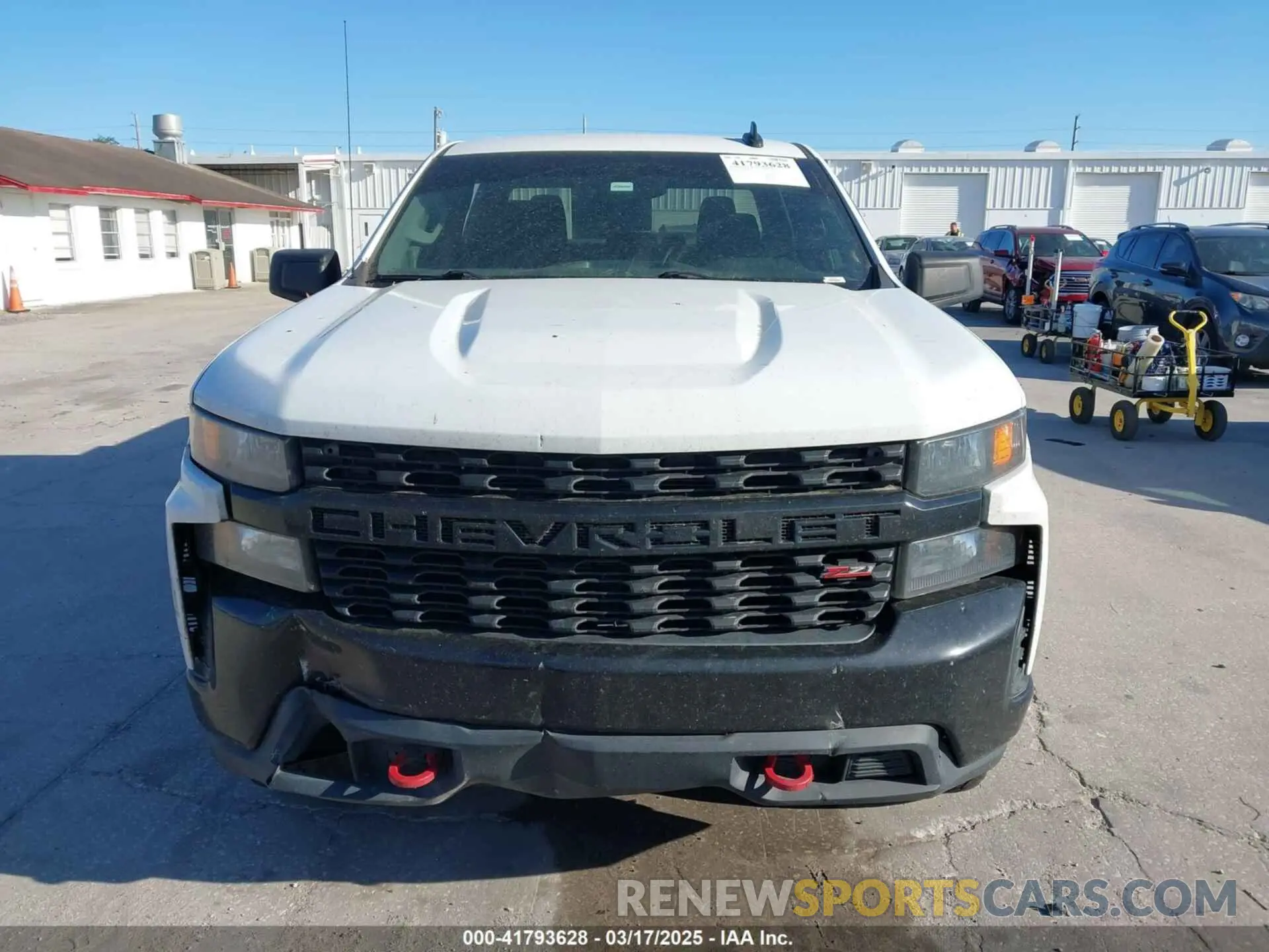 12 Photograph of a damaged car 1GCPYCEF3KZ428391 CHEVROLET SILVERADO 1500 2019