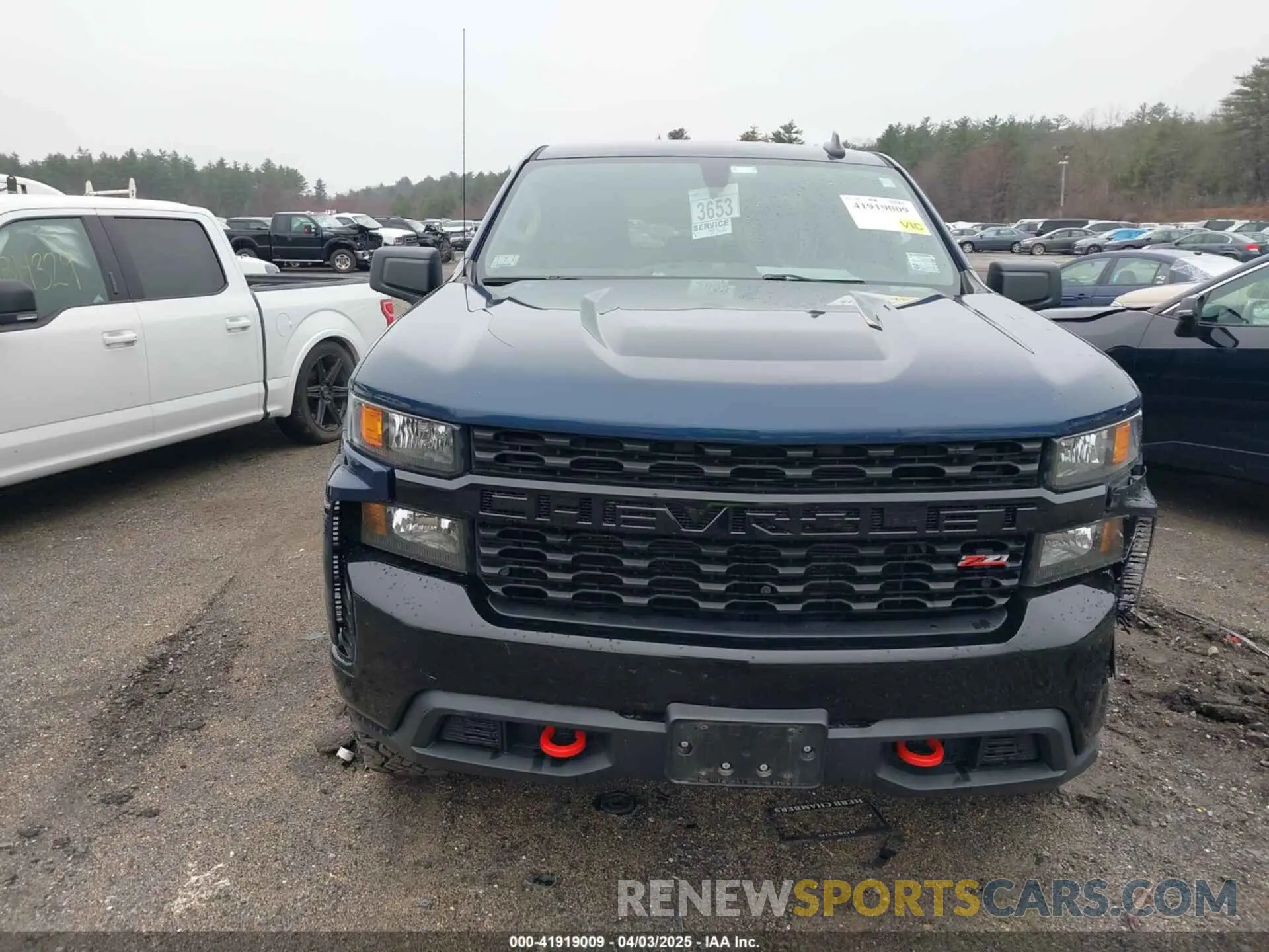 12 Photograph of a damaged car 1GCPYCEH6KZ400716 CHEVROLET SILVERADO 1500 2019