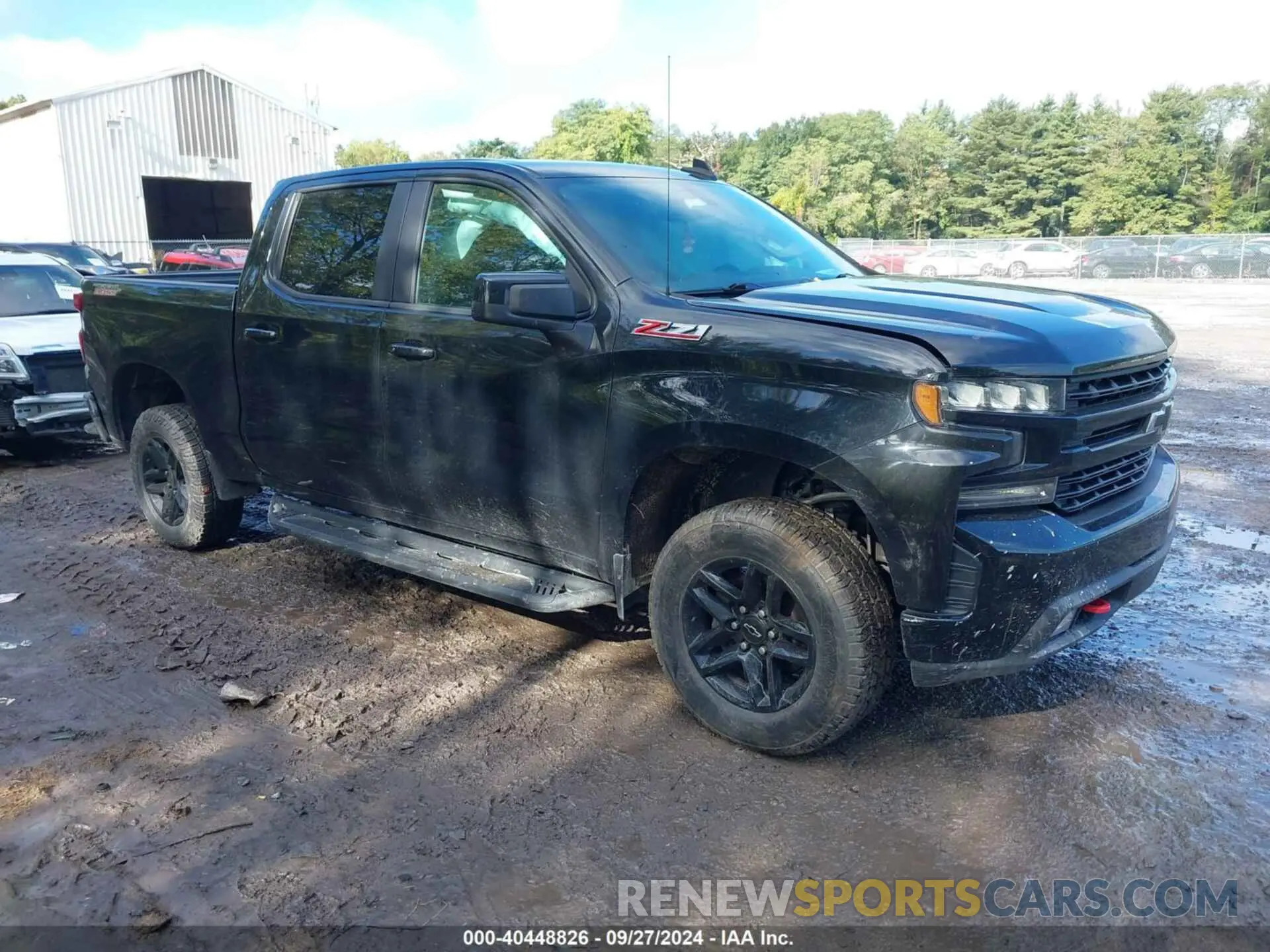 1 Photograph of a damaged car 1GCPYFED4KZ362014 CHEVROLET SILVERADO 1500 2019