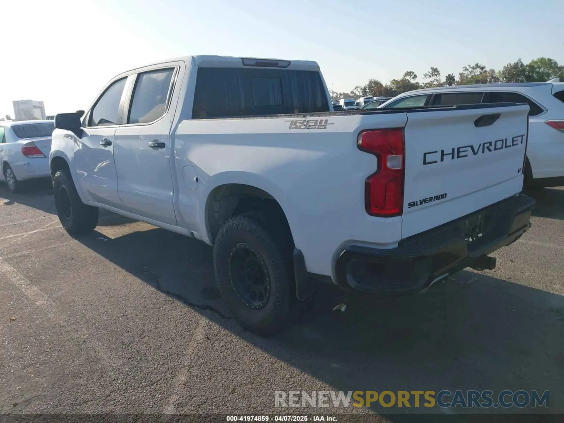 3 Photograph of a damaged car 1GCPYFED9KZ291439 CHEVROLET SILVERADO 1500 2019