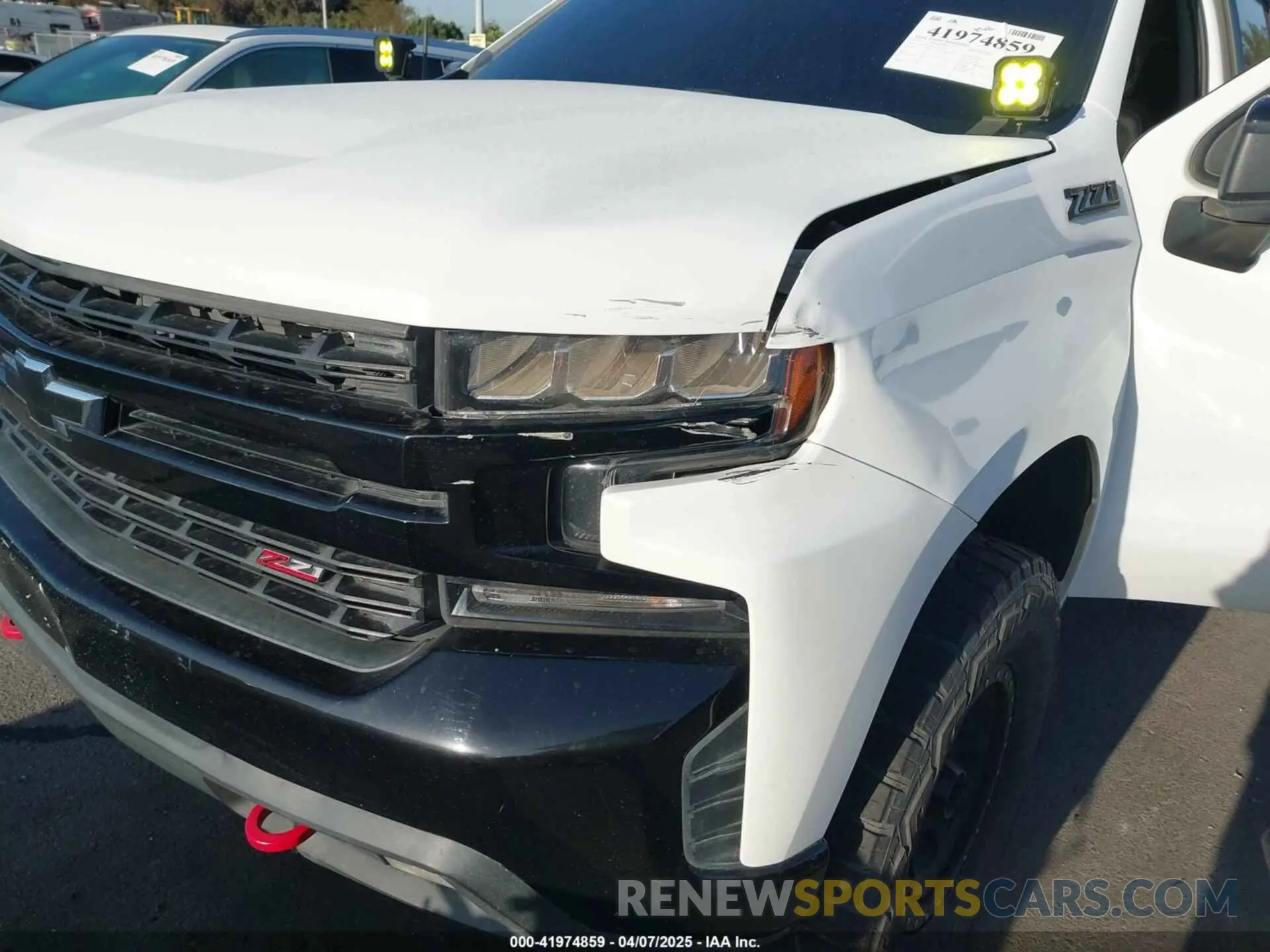6 Photograph of a damaged car 1GCPYFED9KZ291439 CHEVROLET SILVERADO 1500 2019