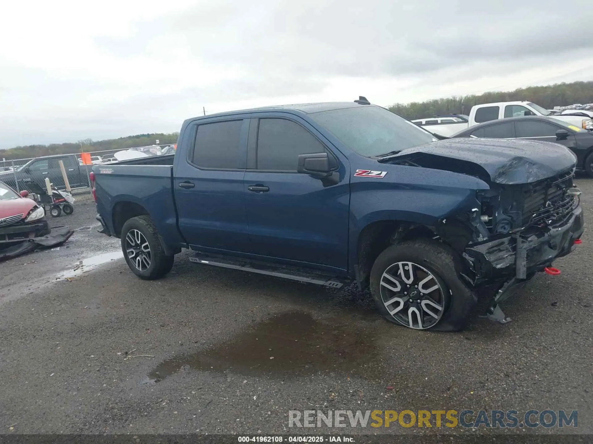 13 Photograph of a damaged car 1GCPYFED9KZ314198 CHEVROLET SILVERADO 1500 2019