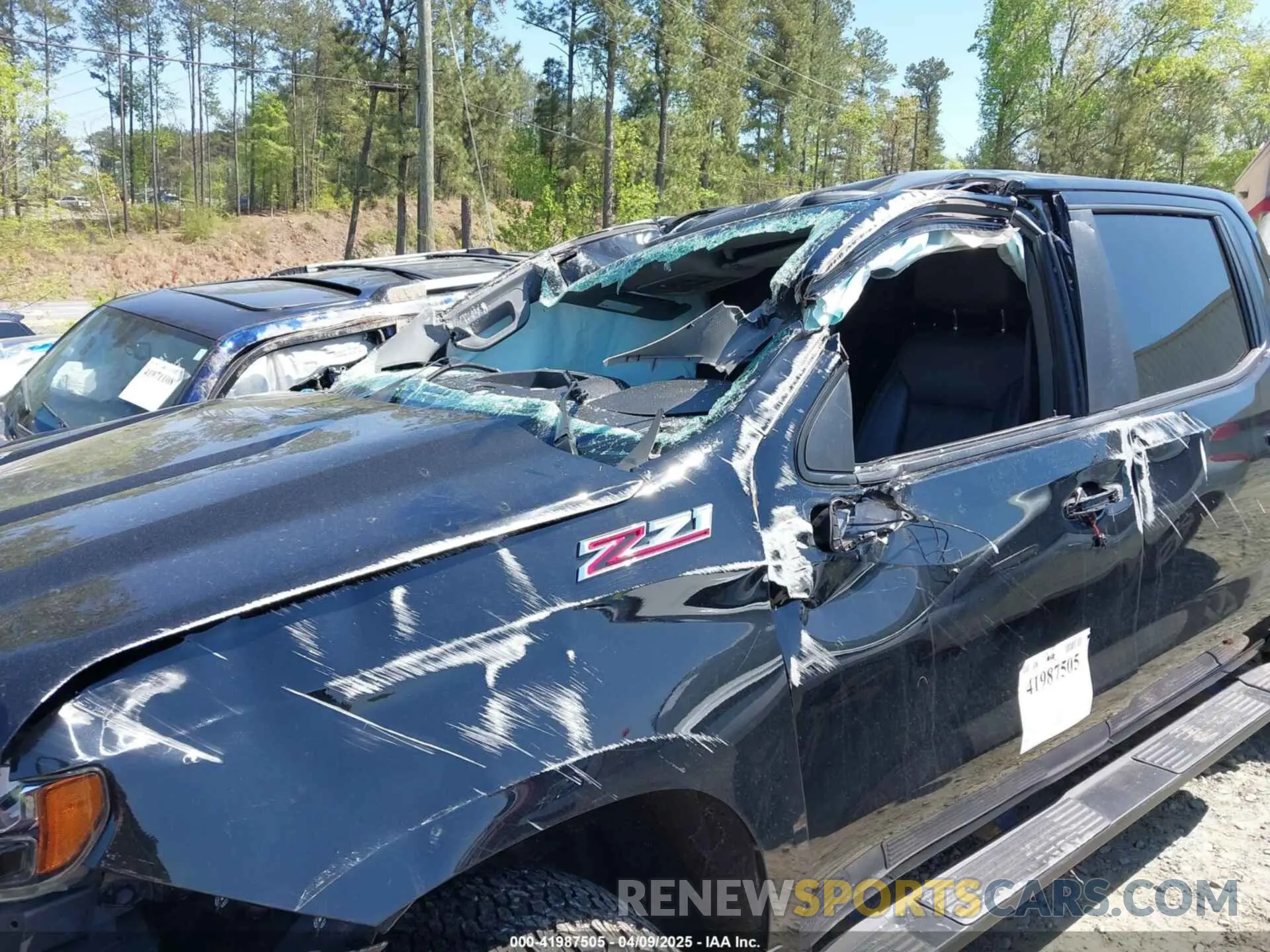 6 Photograph of a damaged car 1GCPYFEDXKZ298836 CHEVROLET SILVERADO 1500 2019