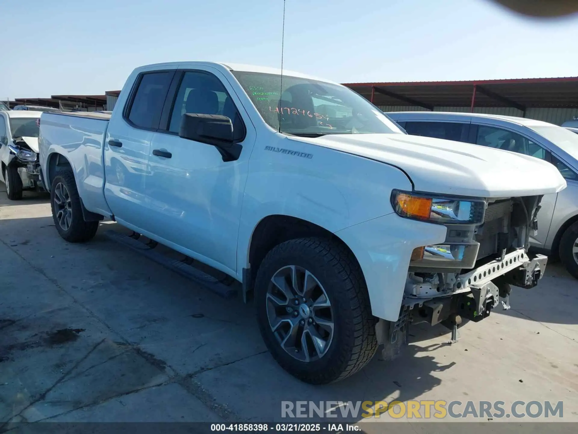 1 Photograph of a damaged car 1GCRWAEF6KZ231041 CHEVROLET SILVERADO 1500 2019