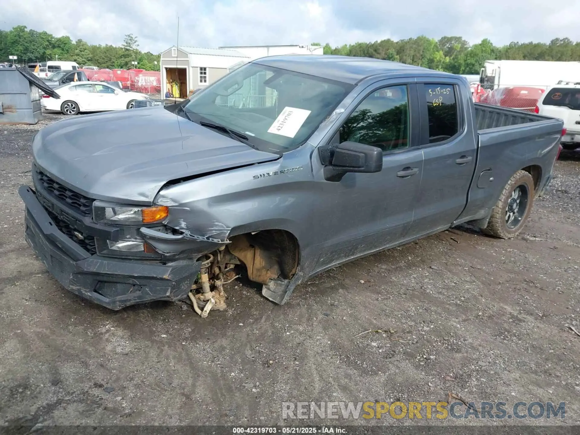 2 Photograph of a damaged car 1GCRWAEHXKZ328938 CHEVROLET SILVERADO 1500 2019