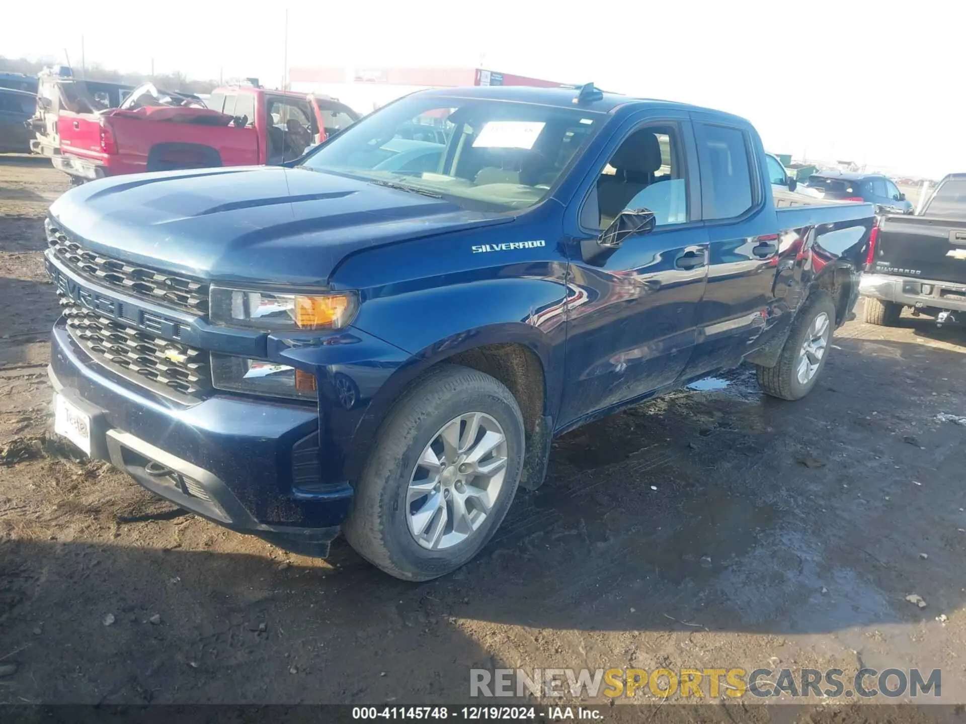 2 Photograph of a damaged car 1GCRWBEF1KZ209860 CHEVROLET SILVERADO 1500 2019