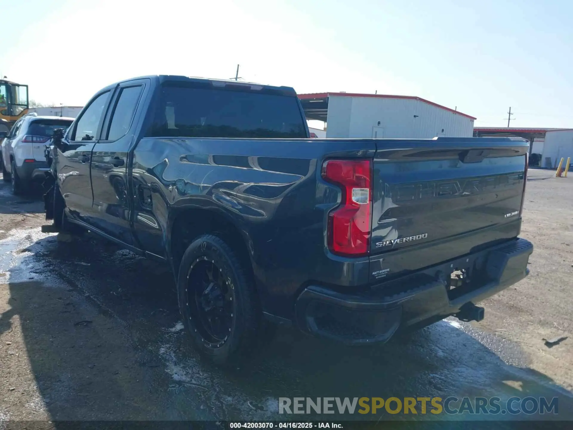3 Photograph of a damaged car 1GCRWBEH5KZ300390 CHEVROLET SILVERADO 1500 2019