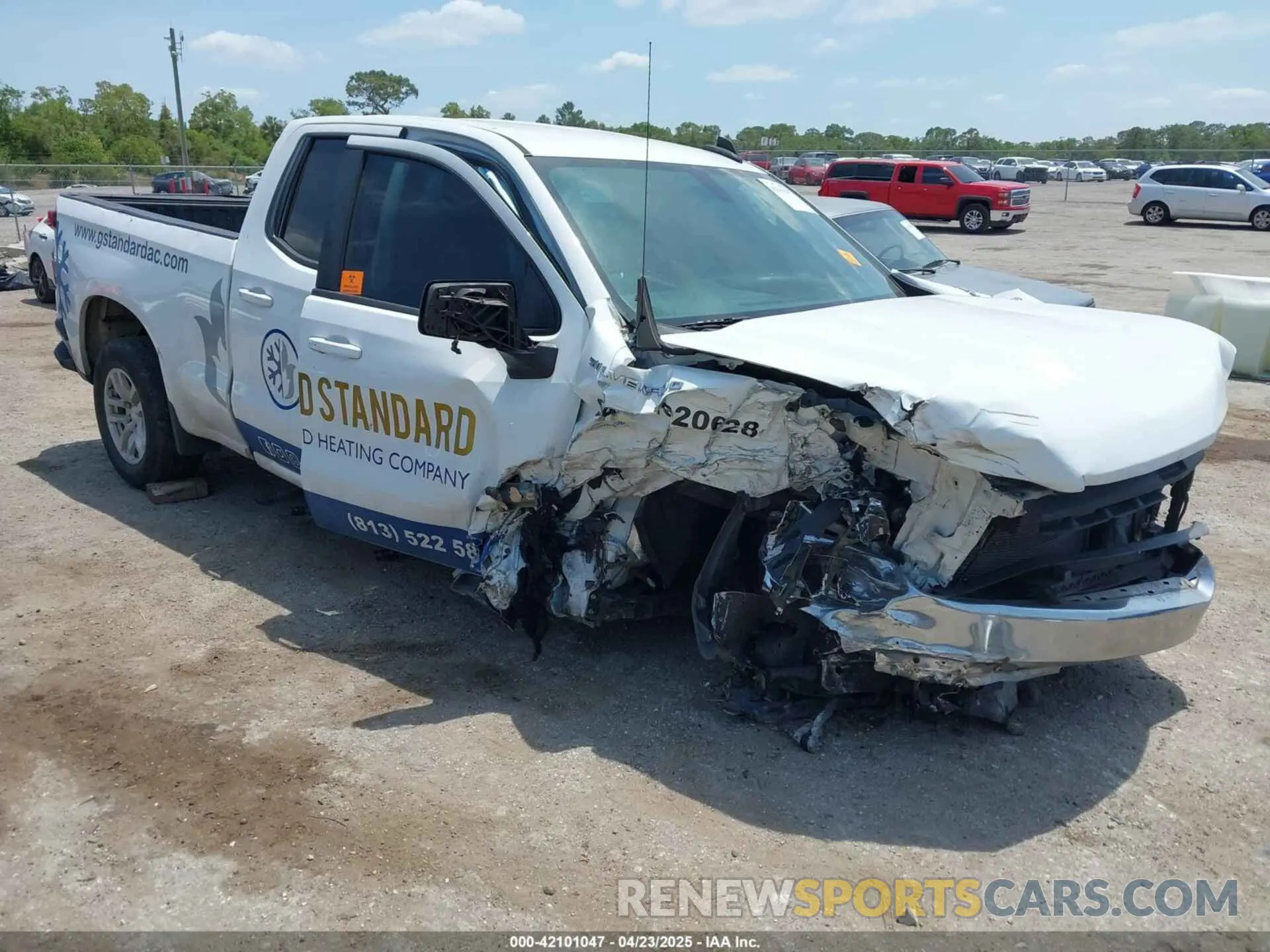 1 Photograph of a damaged car 1GCRWCED1KZ176699 CHEVROLET SILVERADO 1500 2019