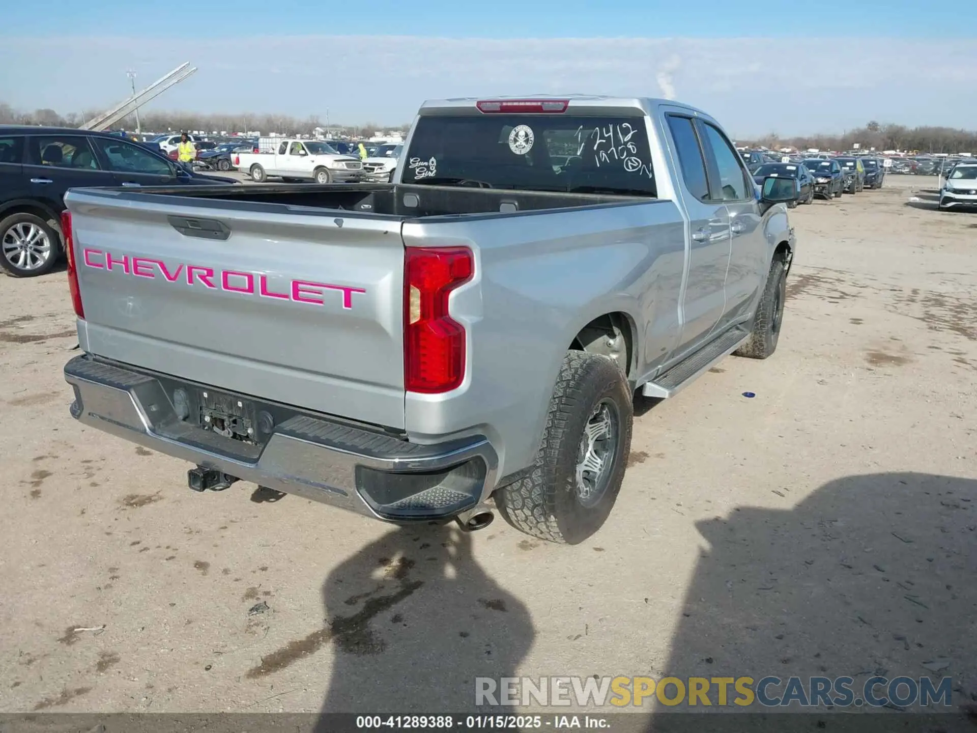 4 Photograph of a damaged car 1GCRWCEK2KZ281640 CHEVROLET SILVERADO 1500 2019