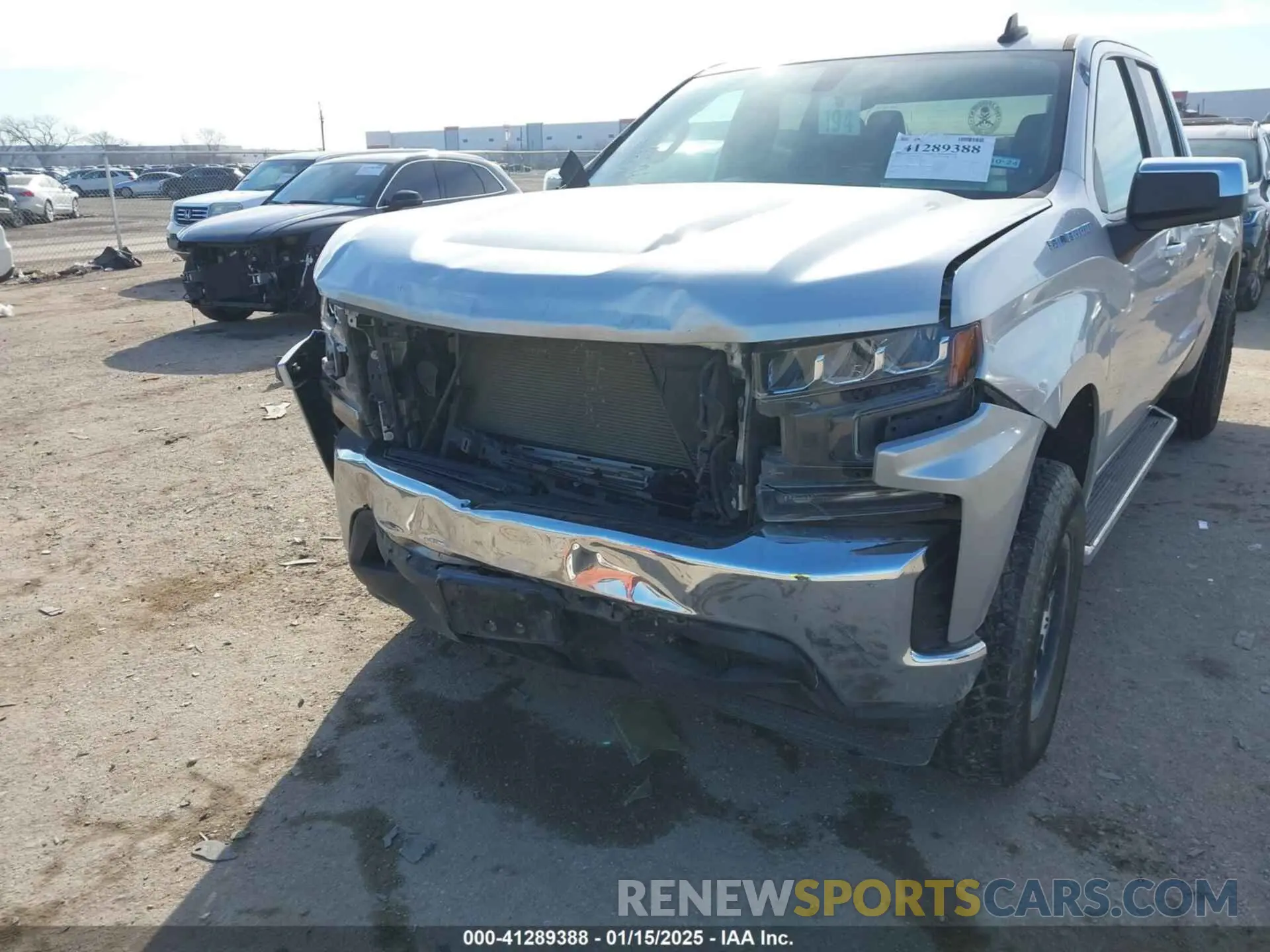 6 Photograph of a damaged car 1GCRWCEK2KZ281640 CHEVROLET SILVERADO 1500 2019