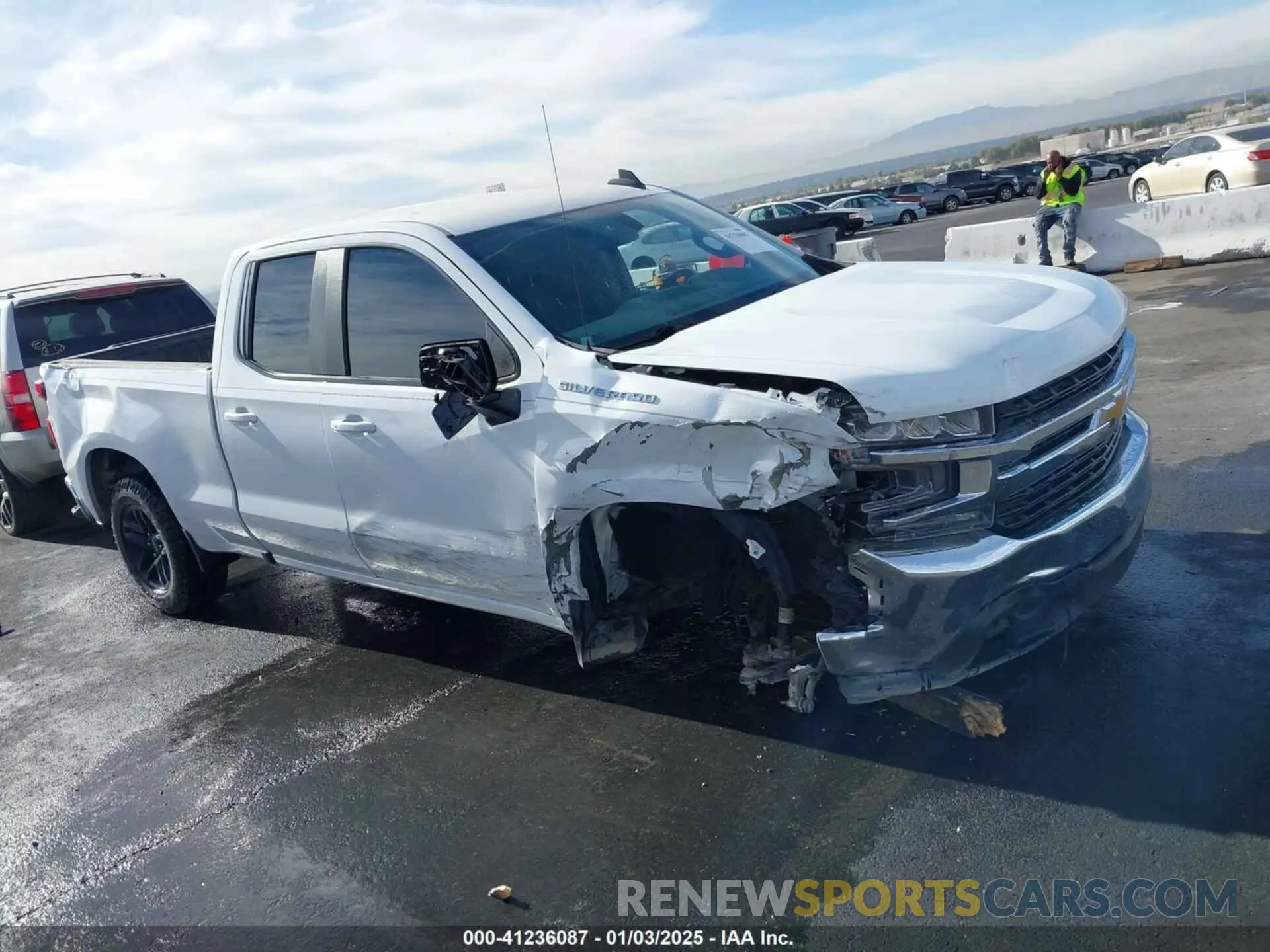 16 Photograph of a damaged car 1GCRWCEK5KZ239222 CHEVROLET SILVERADO 1500 2019