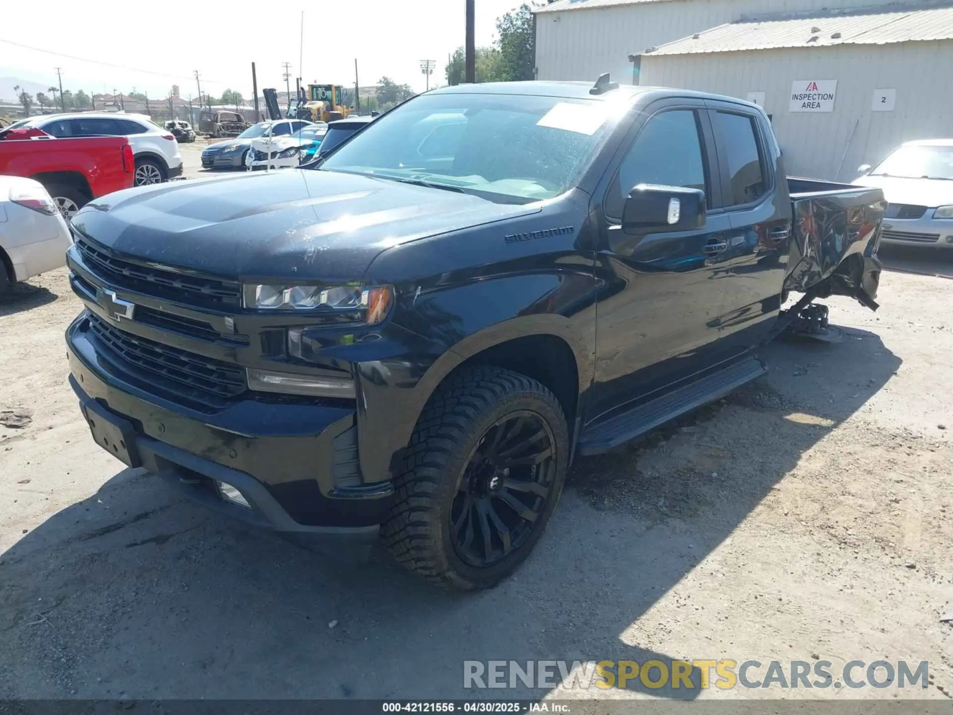 2 Photograph of a damaged car 1GCRWDED3KZ221034 CHEVROLET SILVERADO 1500 2019
