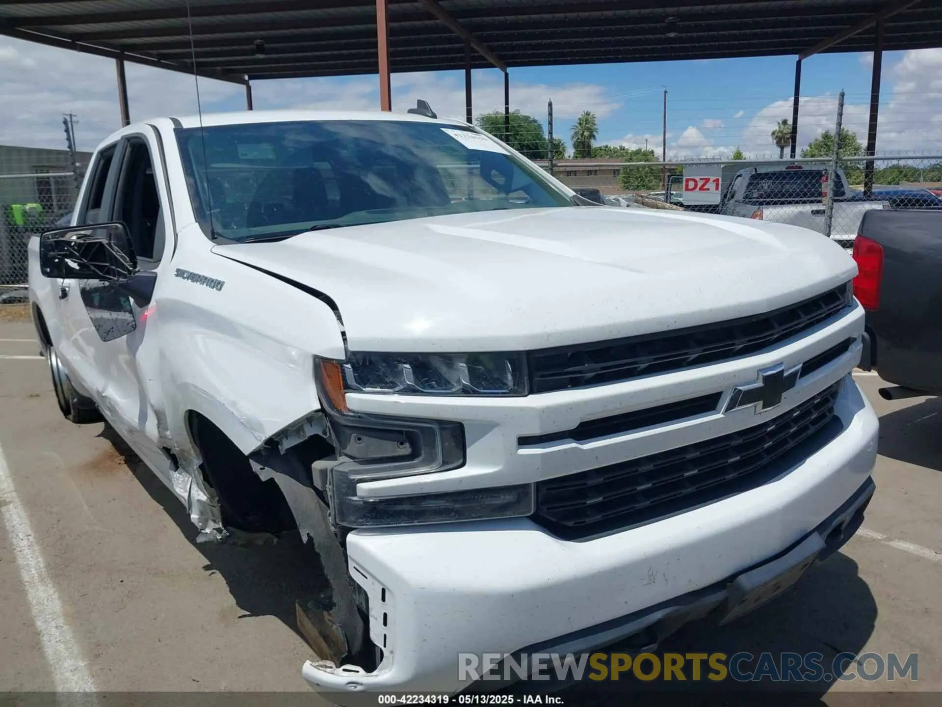 1 Photograph of a damaged car 1GCRWDED8KZ272190 CHEVROLET SILVERADO 1500 2019