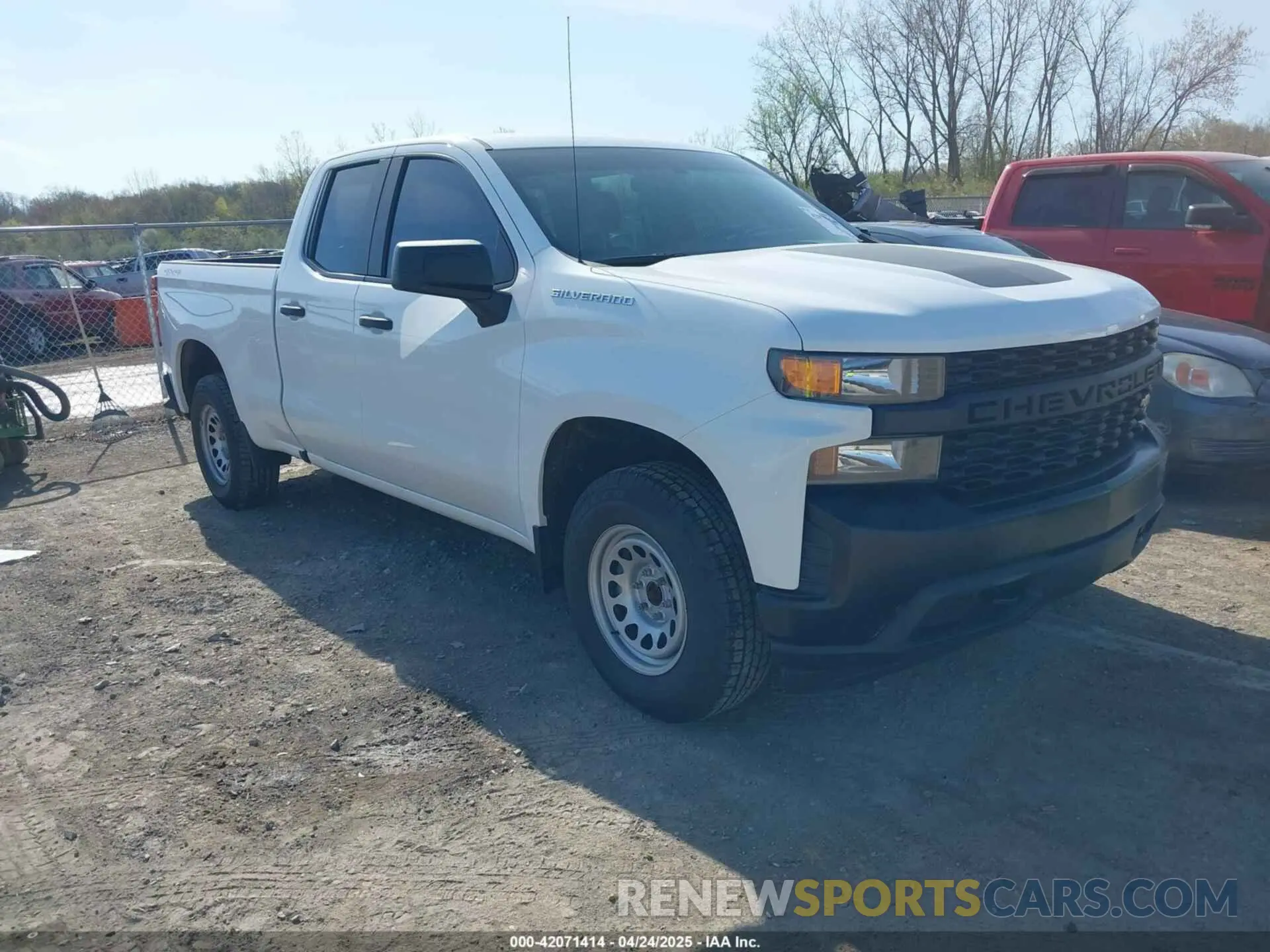 1 Photograph of a damaged car 1GCRYAEH0KZ337755 CHEVROLET SILVERADO 1500 2019