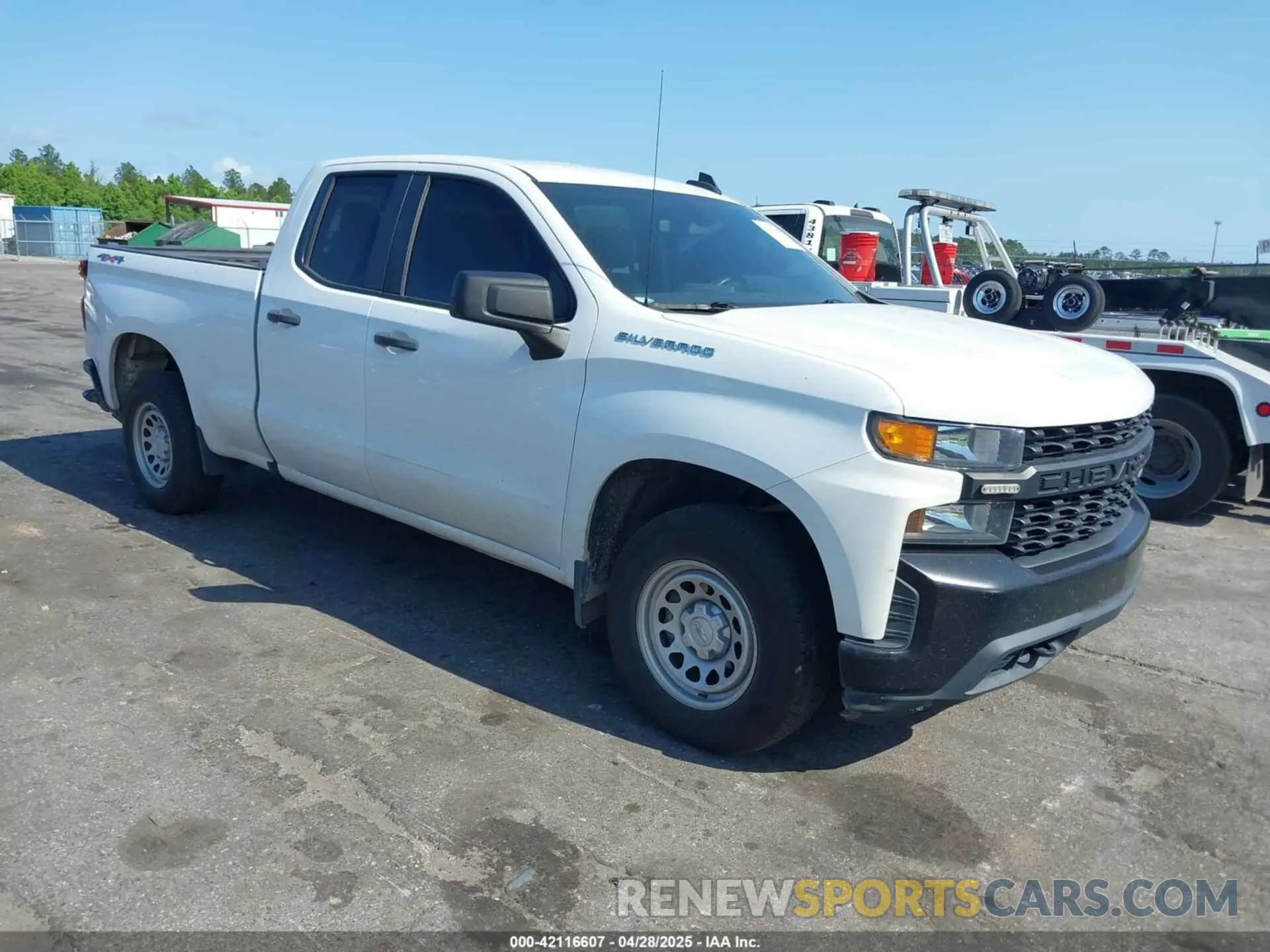 1 Photograph of a damaged car 1GCRYAEH3KZ392586 CHEVROLET SILVERADO 1500 2019