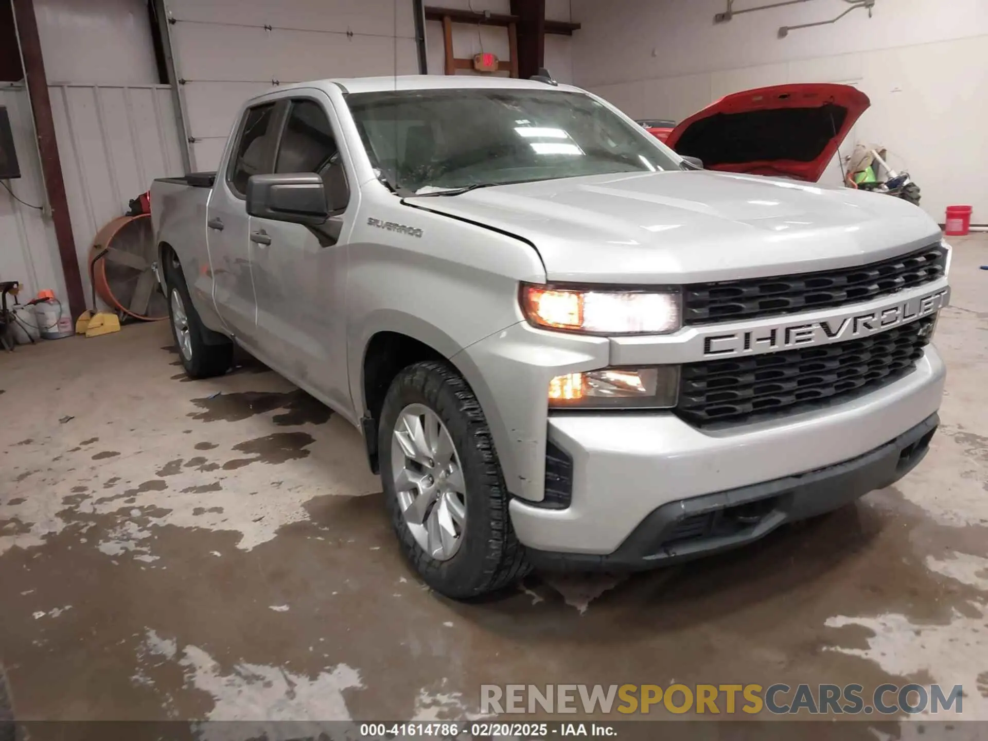 1 Photograph of a damaged car 1GCRYBEFXKZ222858 CHEVROLET SILVERADO 1500 2019