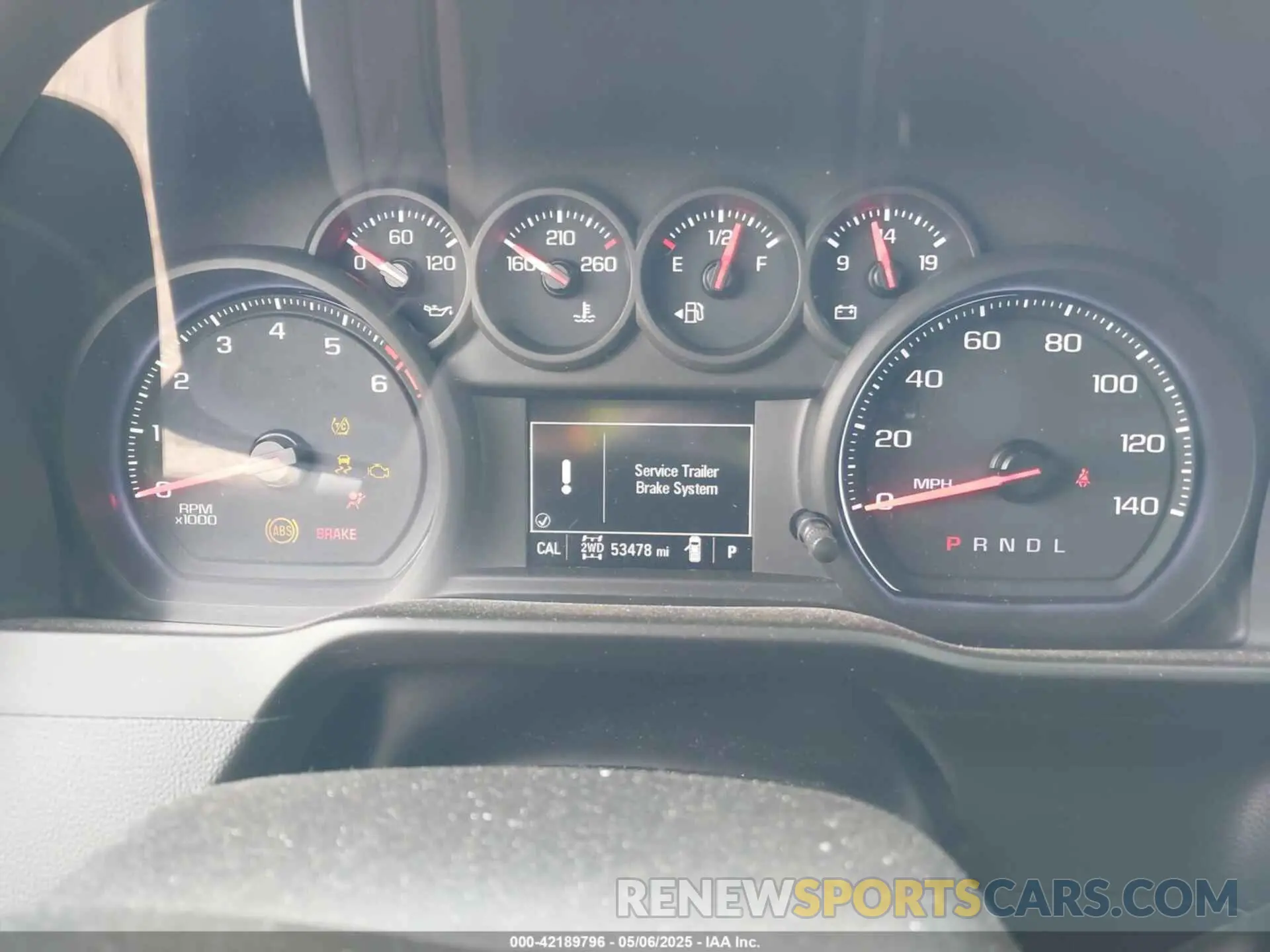 7 Photograph of a damaged car 1GCRYBEH2KZ403678 CHEVROLET SILVERADO 1500 2019