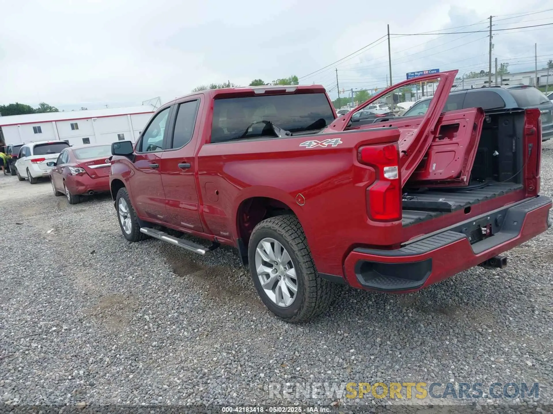 3 Photograph of a damaged car 1GCRYBEH3KZ405326 CHEVROLET SILVERADO 1500 2019