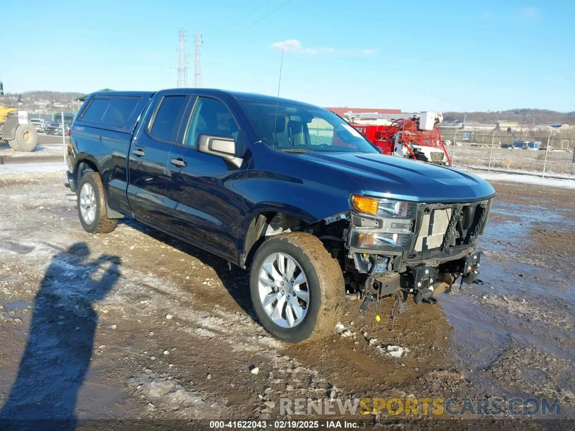 1 Photograph of a damaged car 1GCRYBEH4KZ345976 CHEVROLET SILVERADO 1500 2019