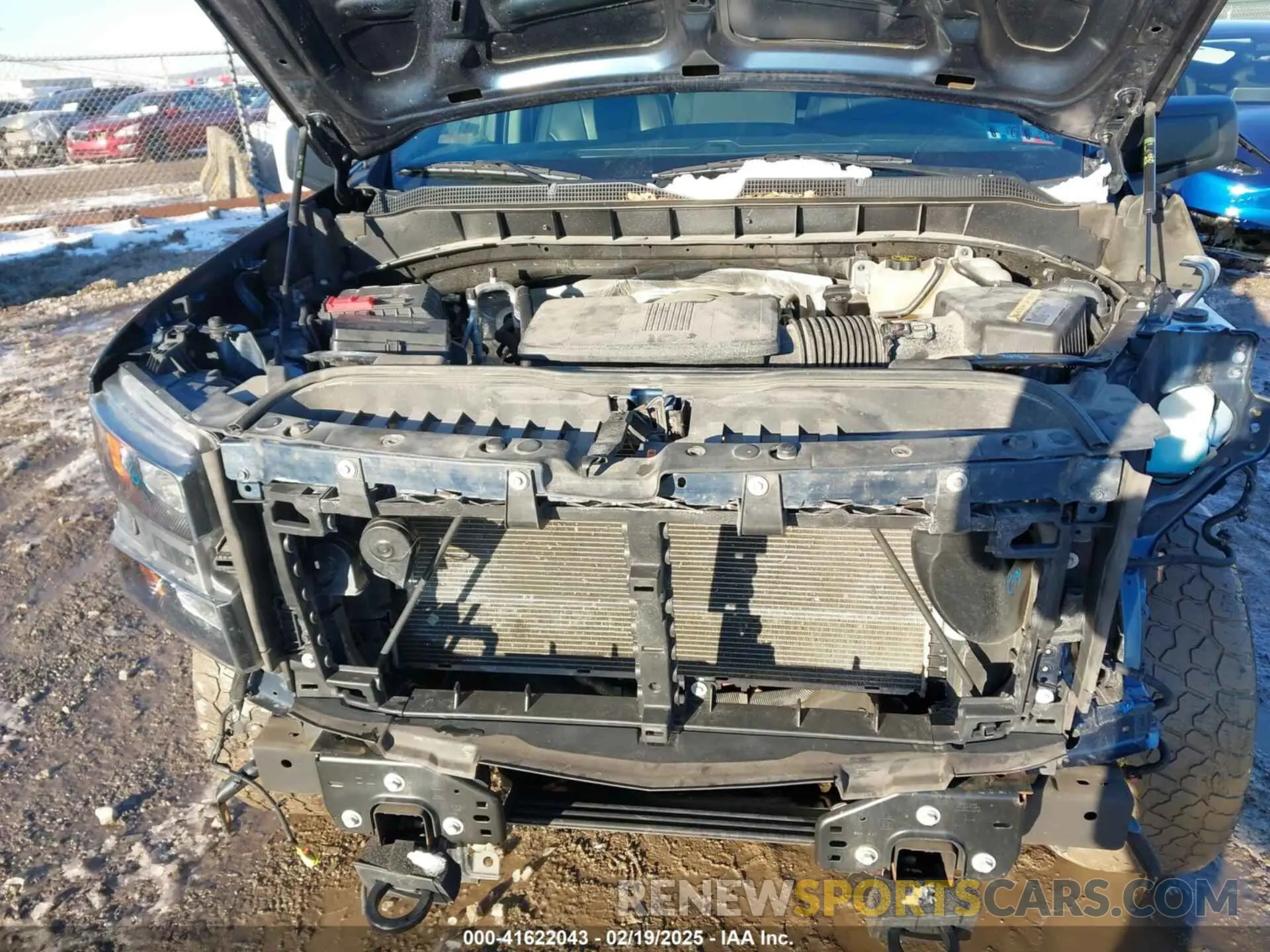 10 Photograph of a damaged car 1GCRYBEH4KZ345976 CHEVROLET SILVERADO 1500 2019