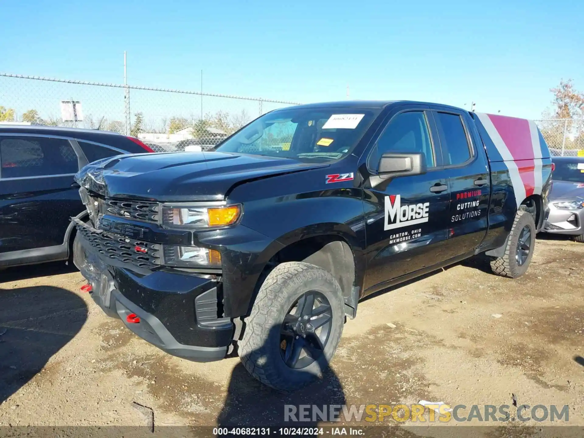 2 Photograph of a damaged car 1GCRYCEF0KZ335580 CHEVROLET SILVERADO 1500 2019