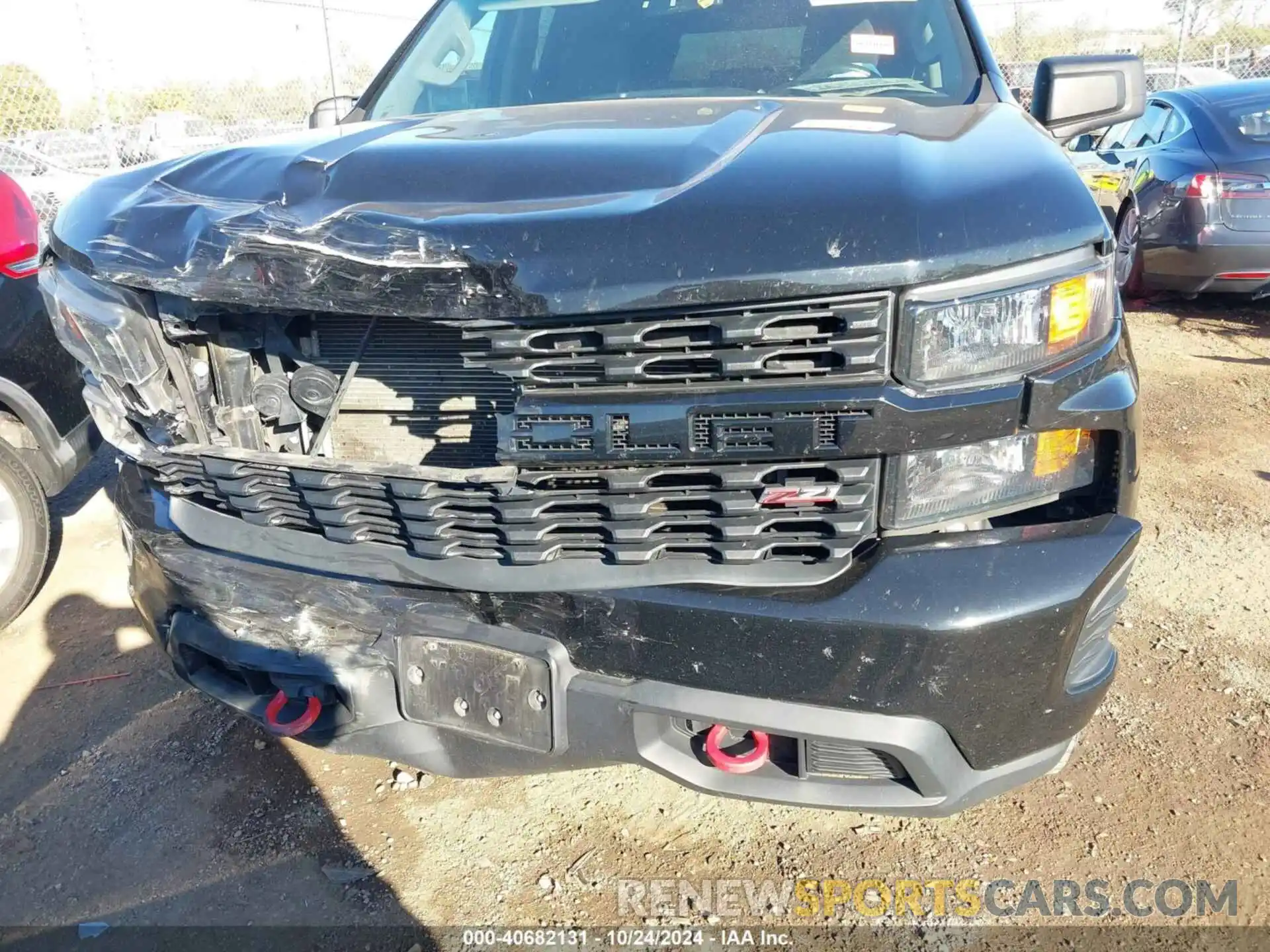 6 Photograph of a damaged car 1GCRYCEF0KZ335580 CHEVROLET SILVERADO 1500 2019