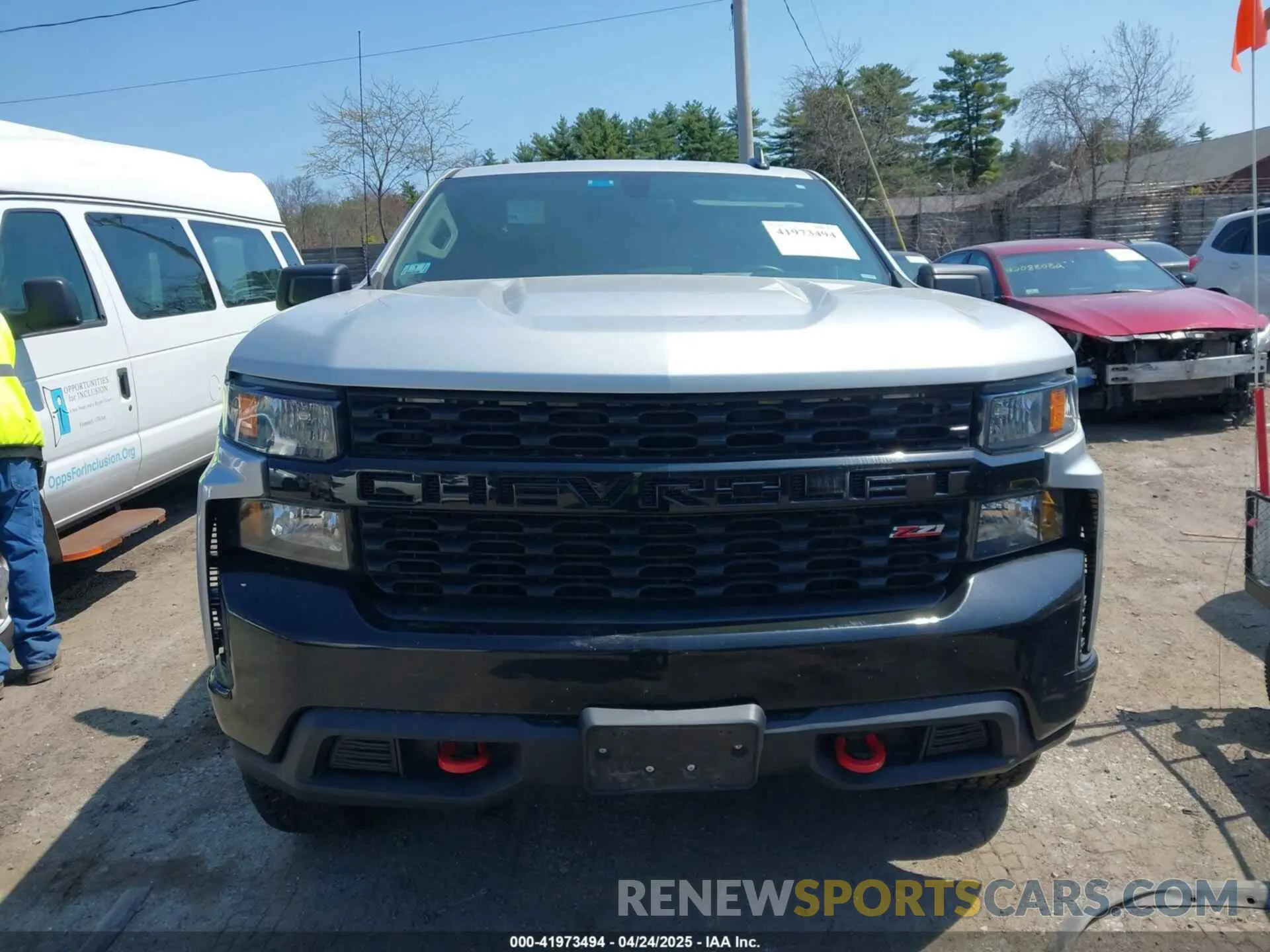 12 Photograph of a damaged car 1GCRYCEF3KZ240687 CHEVROLET SILVERADO 1500 2019