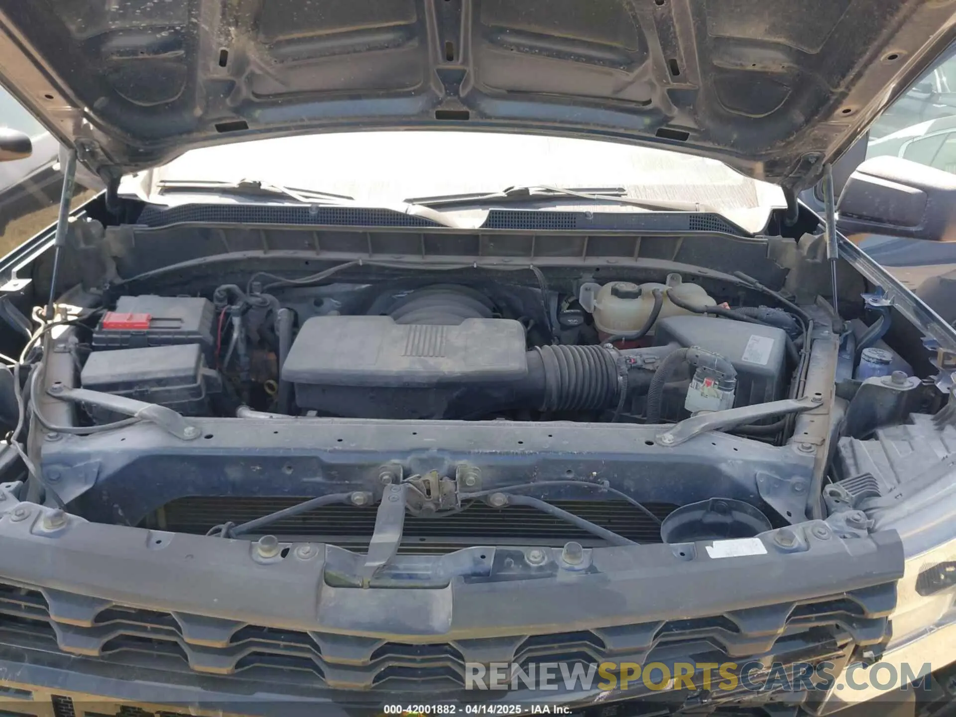 10 Photograph of a damaged car 1GCRYCEF3KZ262219 CHEVROLET SILVERADO 1500 2019