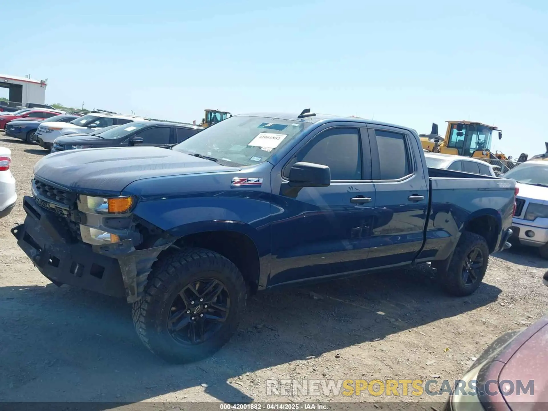 14 Photograph of a damaged car 1GCRYCEF3KZ262219 CHEVROLET SILVERADO 1500 2019