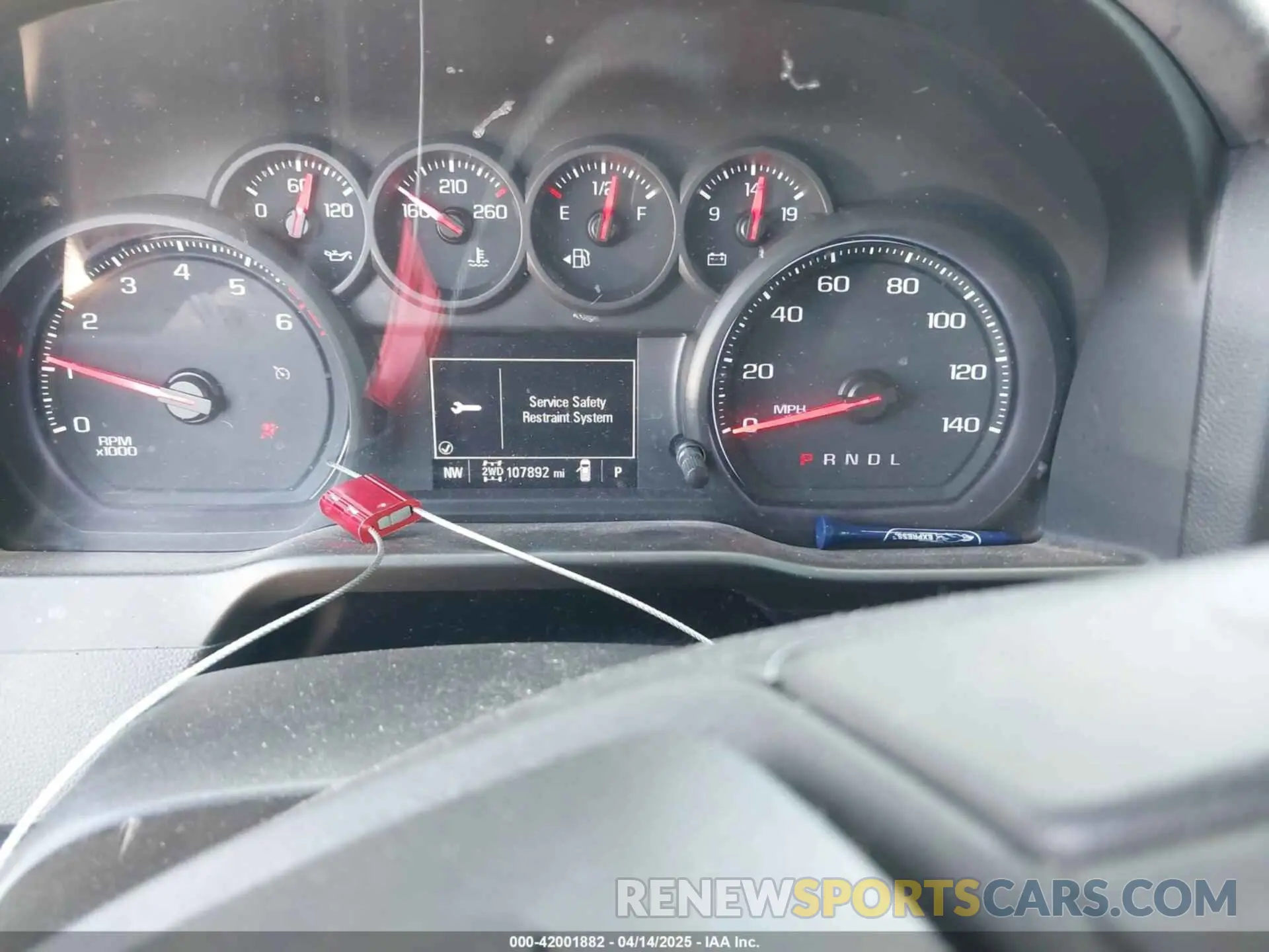 7 Photograph of a damaged car 1GCRYCEF3KZ262219 CHEVROLET SILVERADO 1500 2019