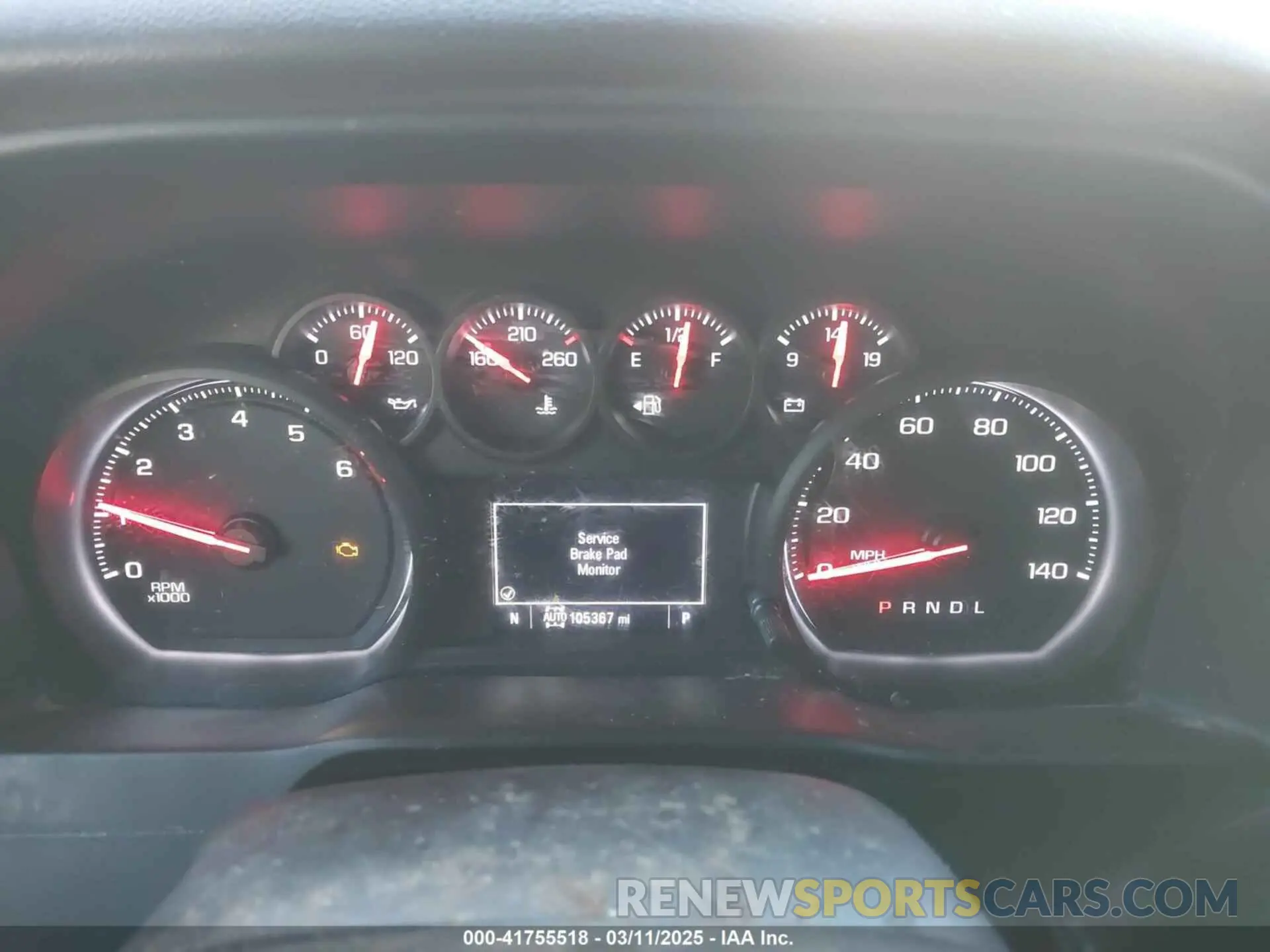 7 Photograph of a damaged car 1GCRYCEF5KZ237077 CHEVROLET SILVERADO 1500 2019