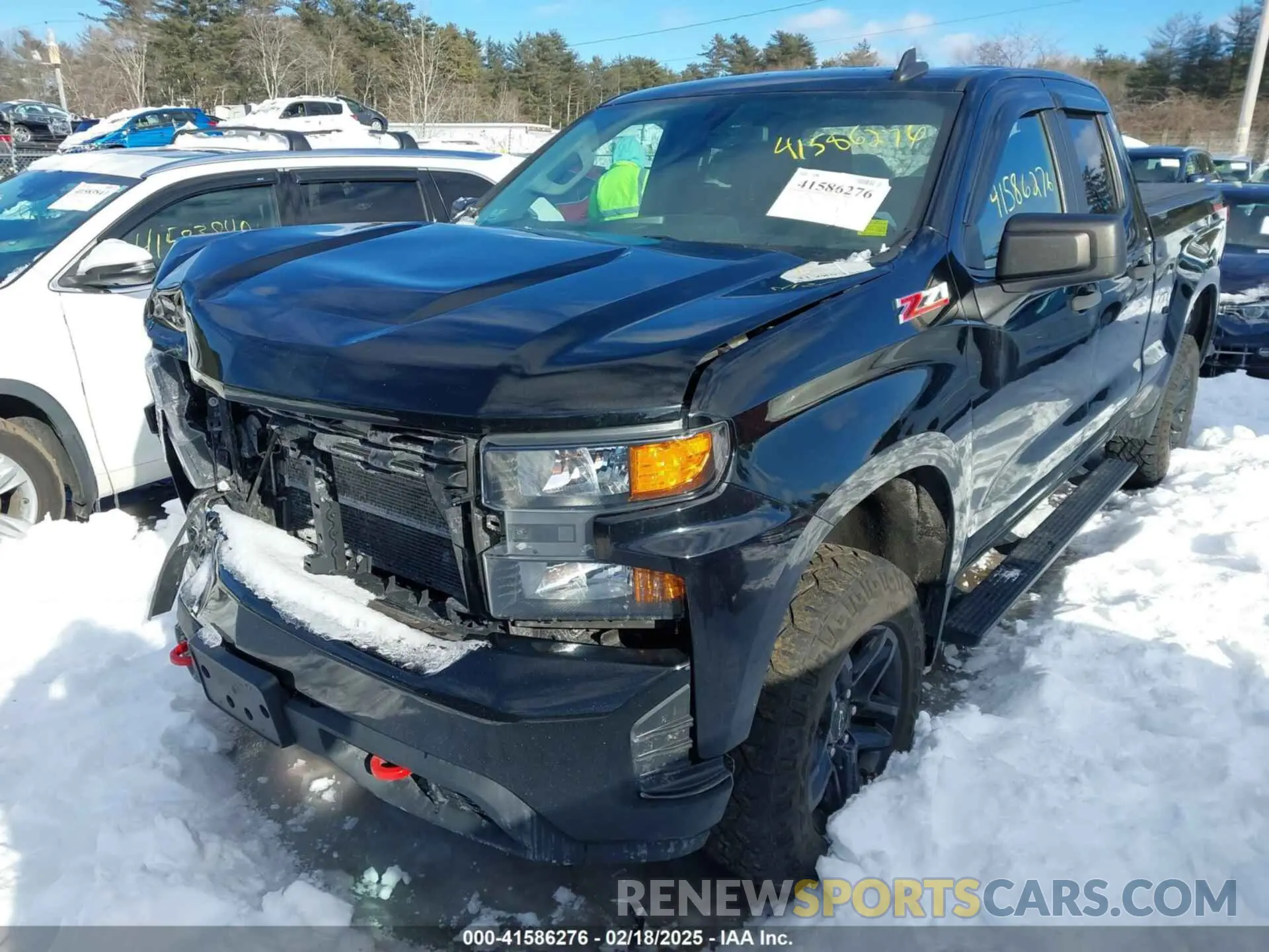 2 Photograph of a damaged car 1GCRYCEF6KZ177892 CHEVROLET SILVERADO 1500 2019