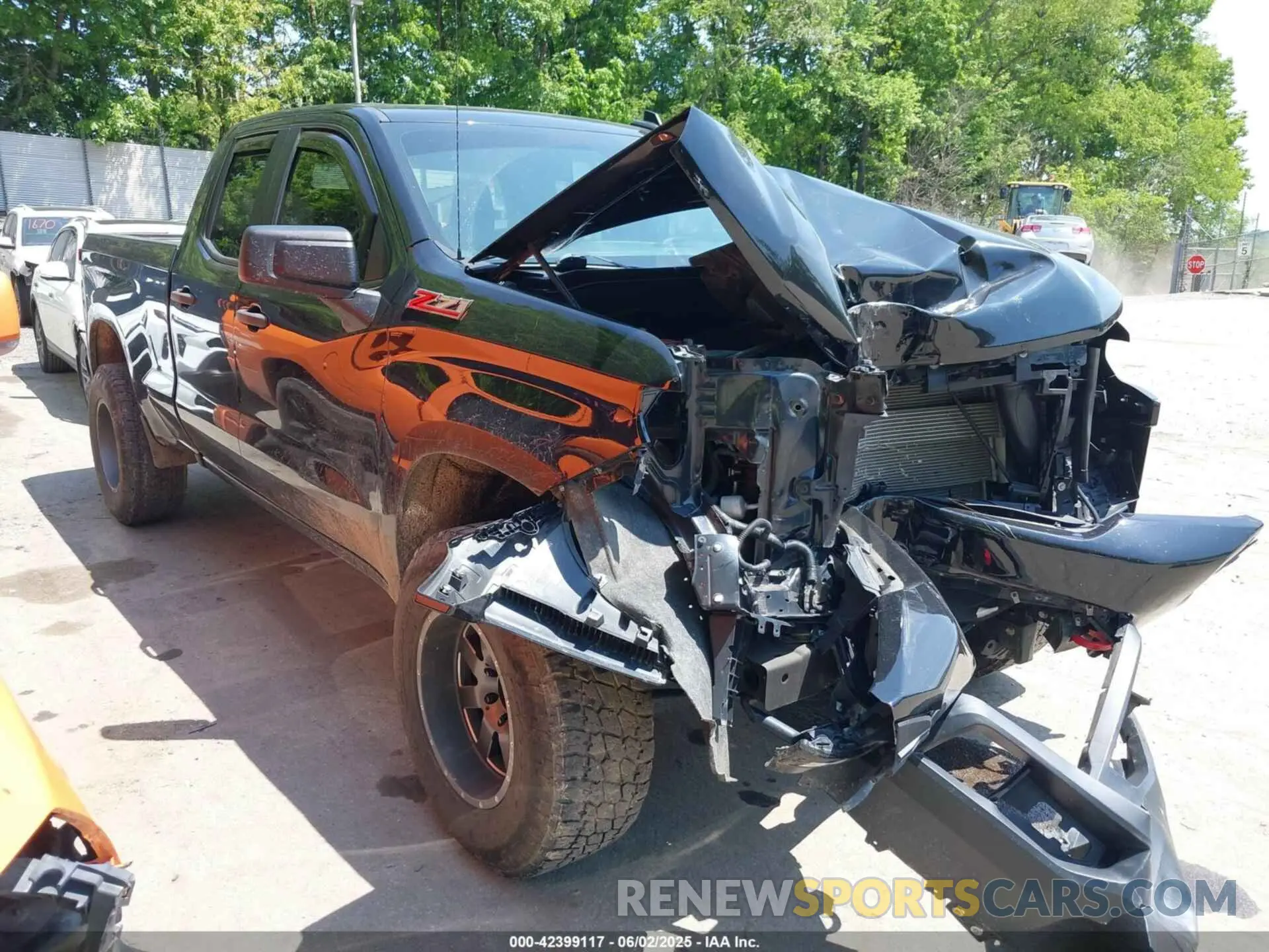 1 Photograph of a damaged car 1GCRYCEF6KZ194904 CHEVROLET SILVERADO 1500 2019
