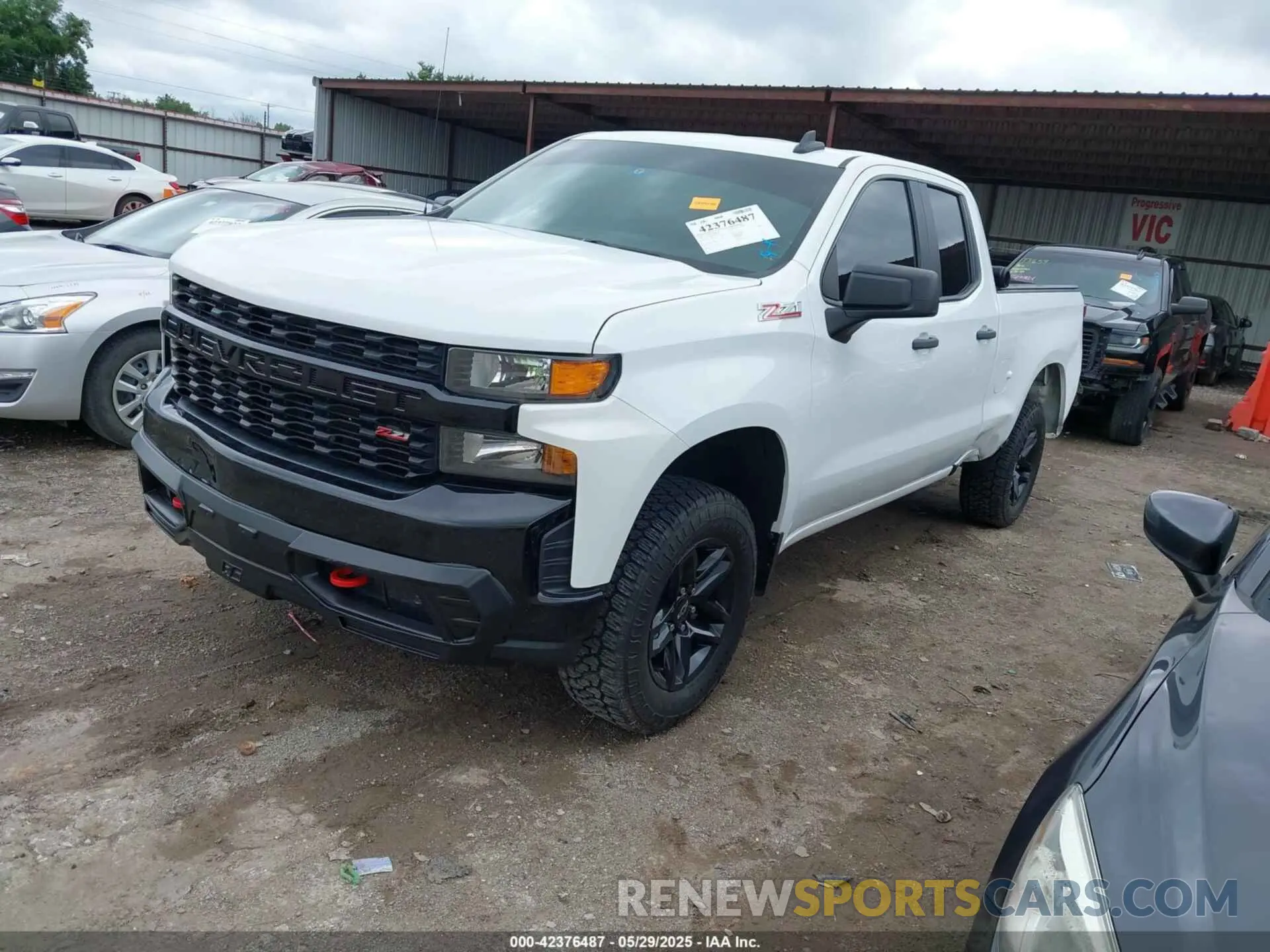 2 Photograph of a damaged car 1GCRYCEF9KZ335853 CHEVROLET SILVERADO 1500 2019