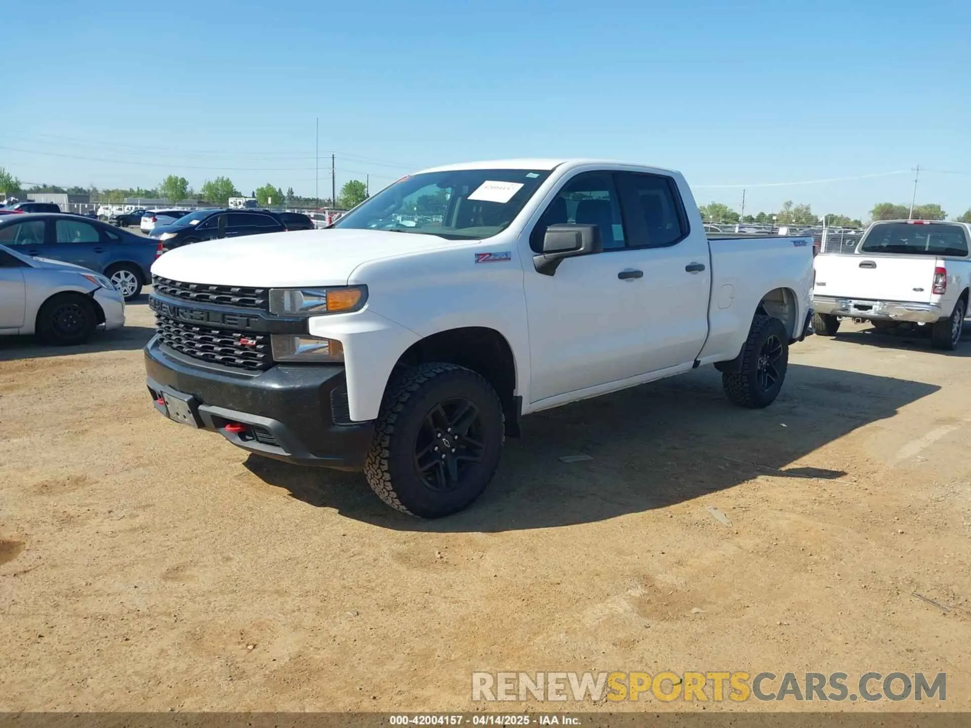 2 Photograph of a damaged car 1GCRYCEF9KZ350188 CHEVROLET SILVERADO 1500 2019