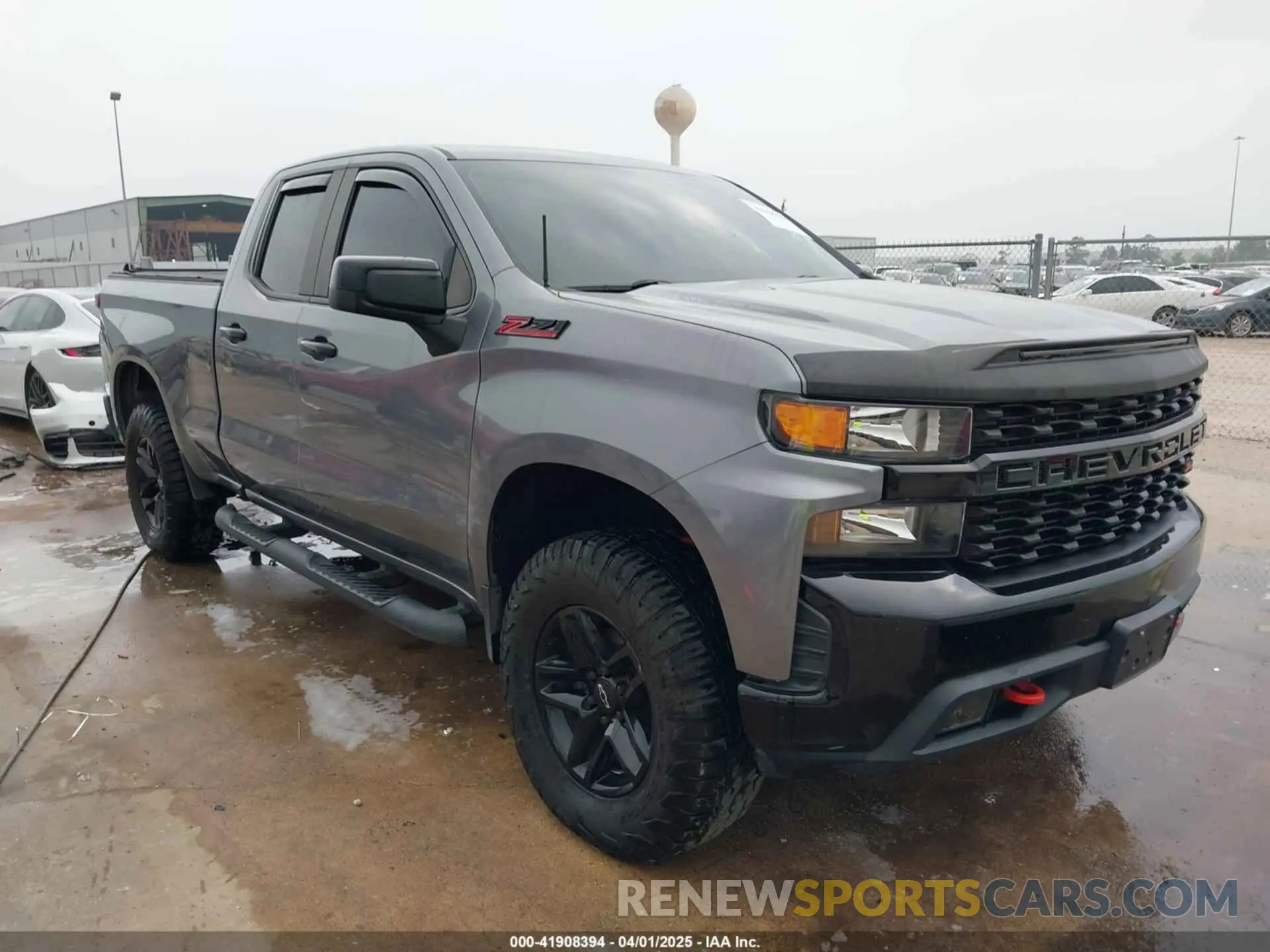 1 Photograph of a damaged car 1GCRYCEH9KZ201605 CHEVROLET SILVERADO 1500 2019